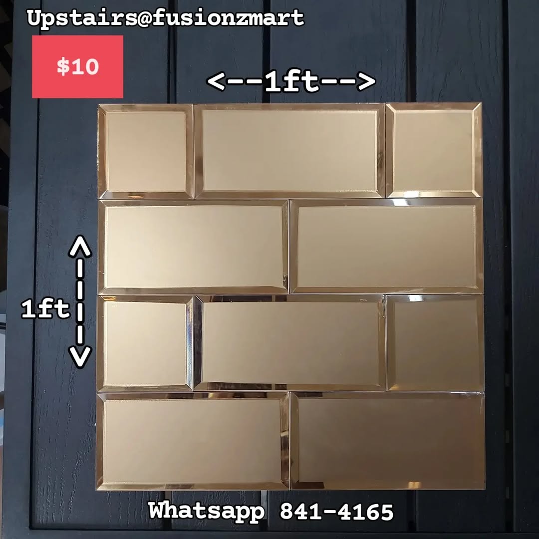Peel & Stick Wallpaper – 24"×24" at $5 Each | Fusionz Mart