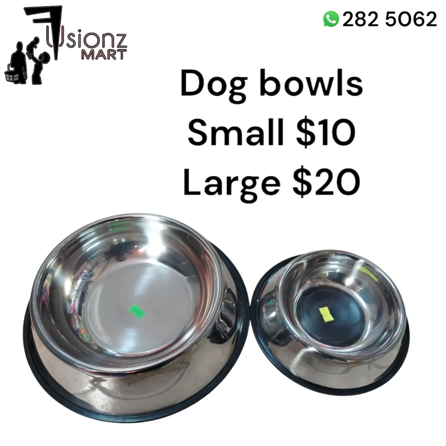 Dog Items Available at Fusionz Mart – Shampoo & Bowls from $10