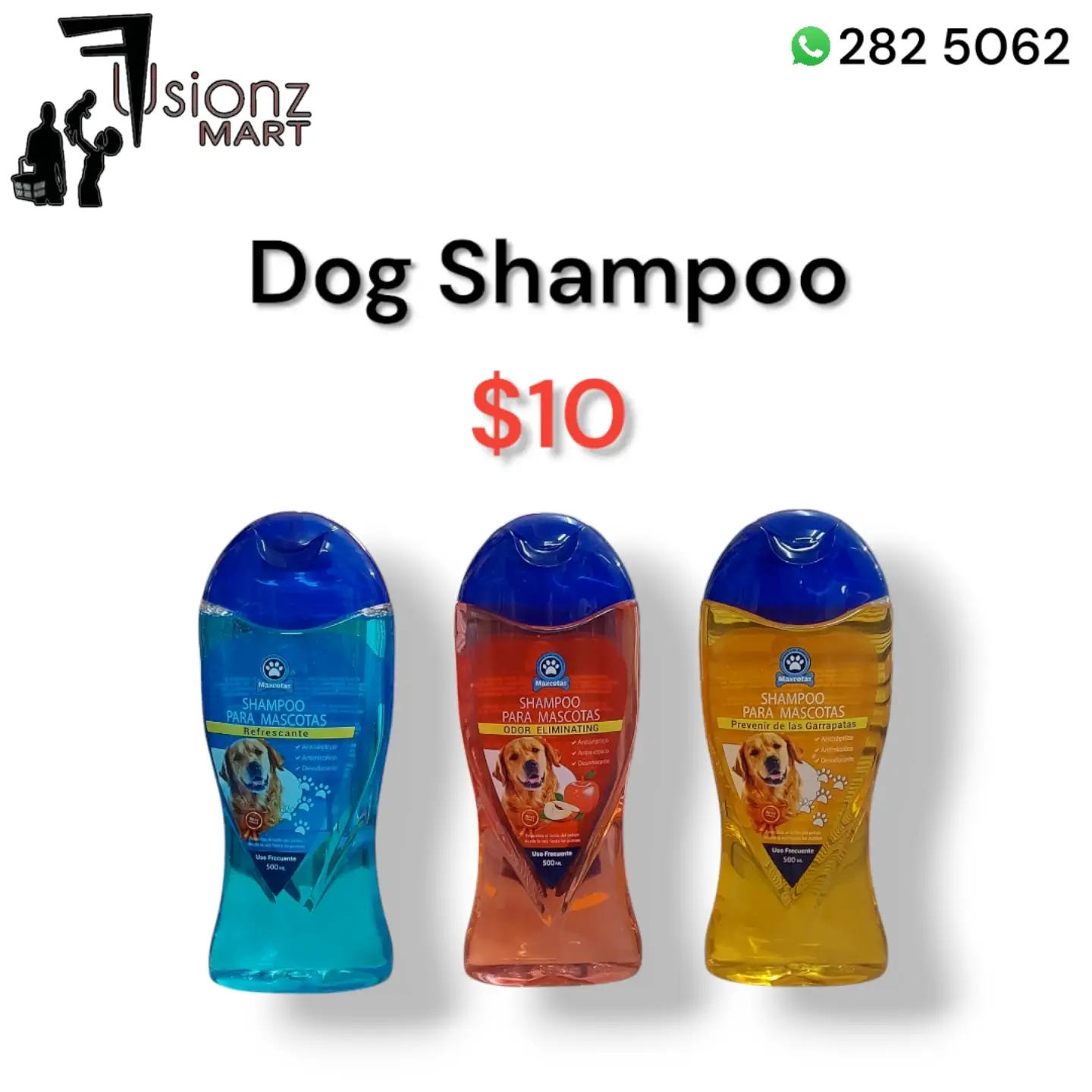 Dog Items Available at Fusionz Mart – Shampoo & Bowls from $10