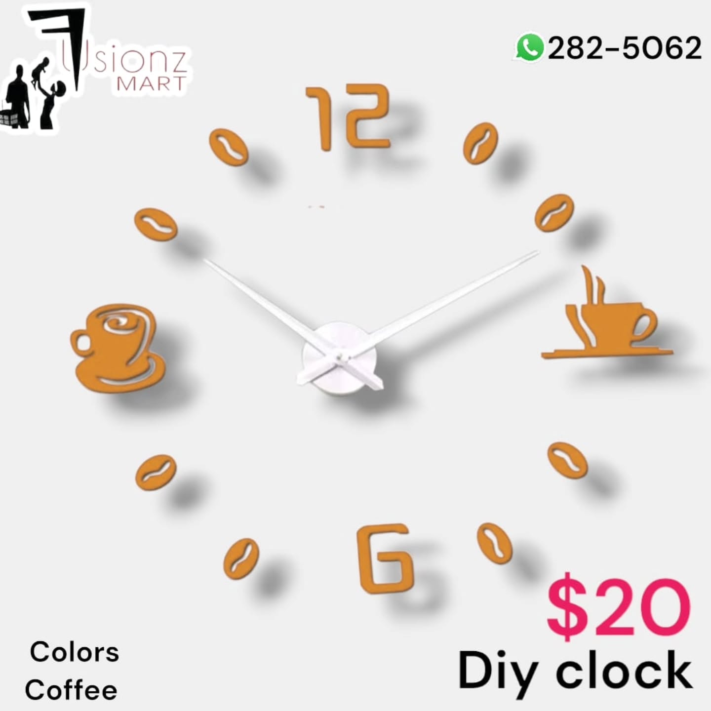 DIY Wall Clocks – $20 Each at Fusionz Mart