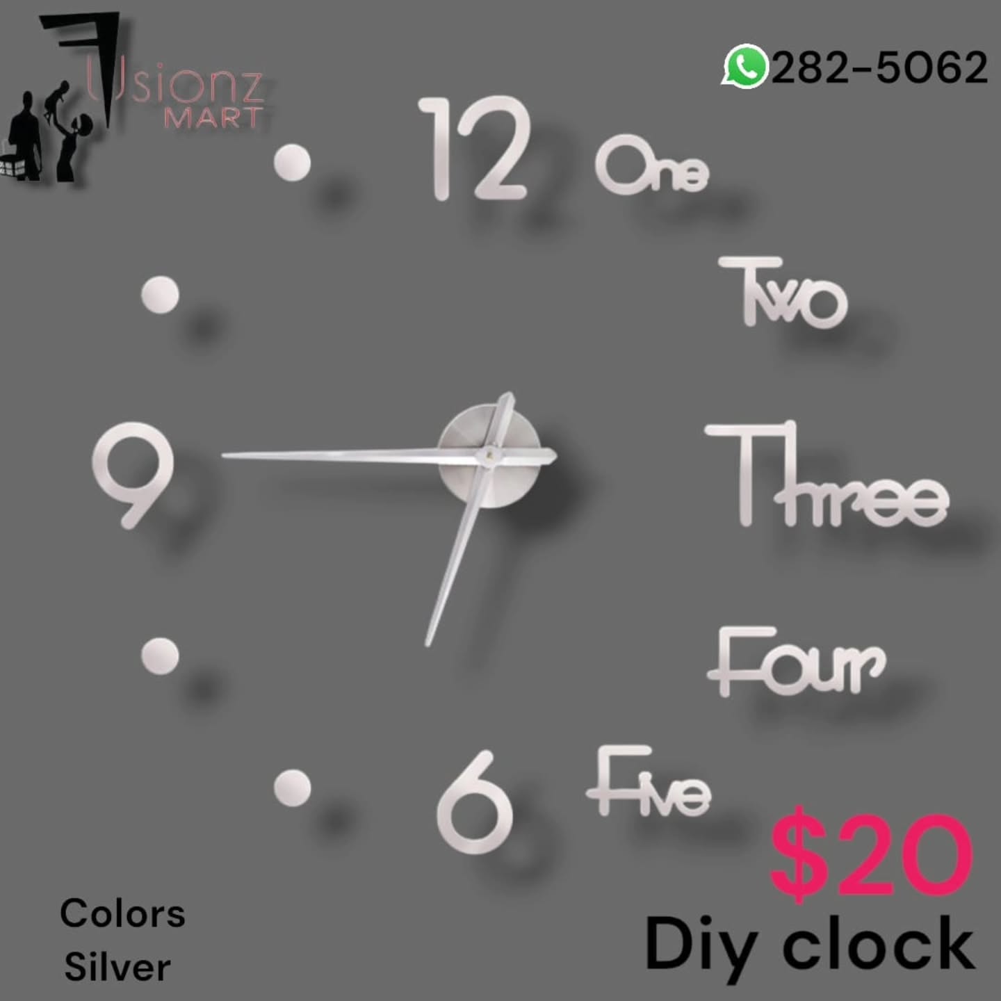 DIY Wall Clocks – $20 Each at Fusionz Mart