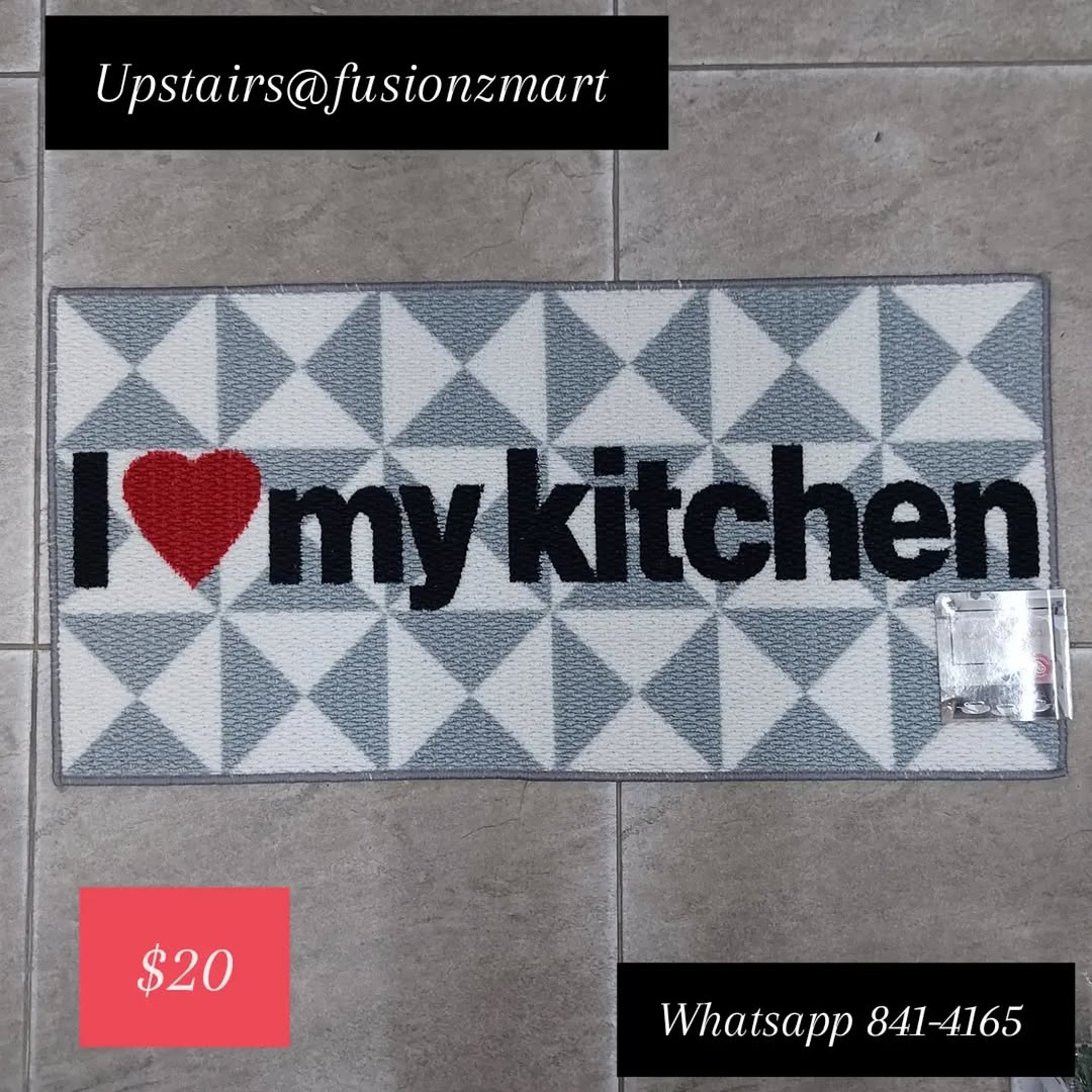 Kitchen & Floor Mats from $15 at Fusionz Mart