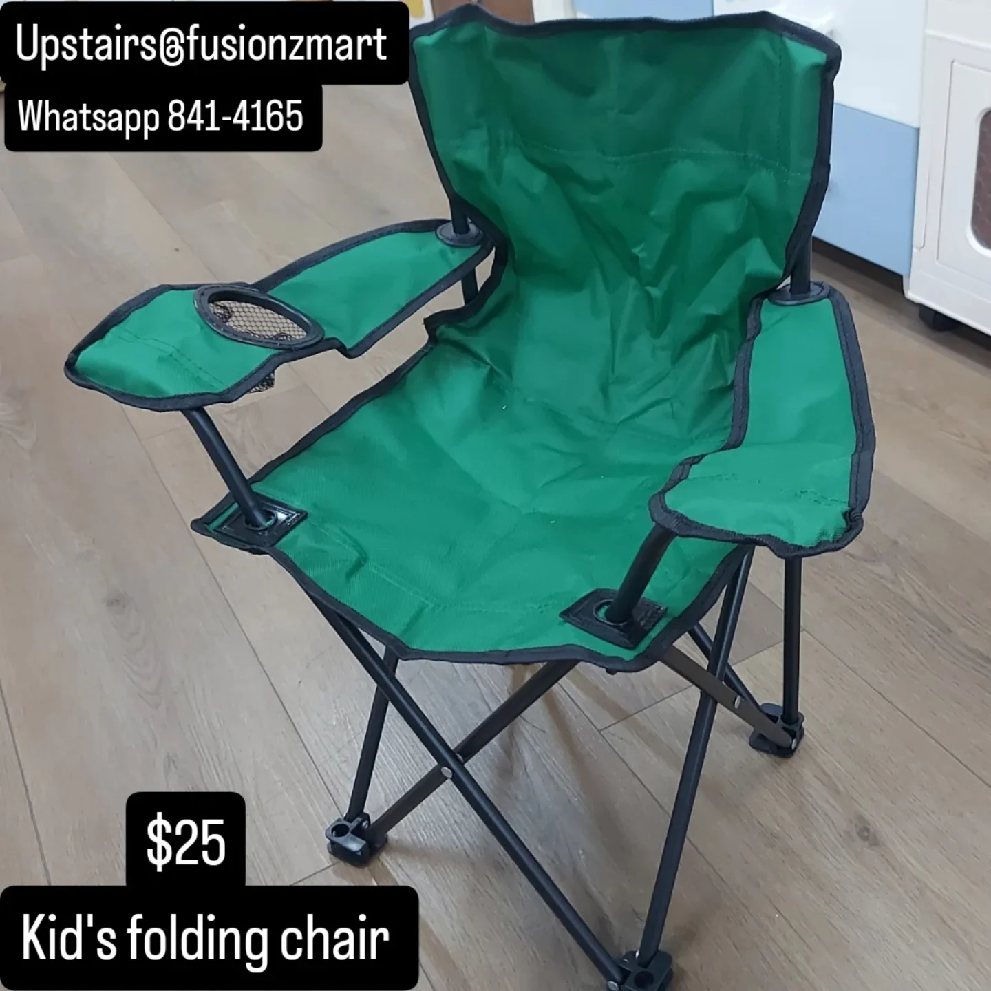 Kid's Folding Chairs with Umbrella – From $35 at Fusionz Mart