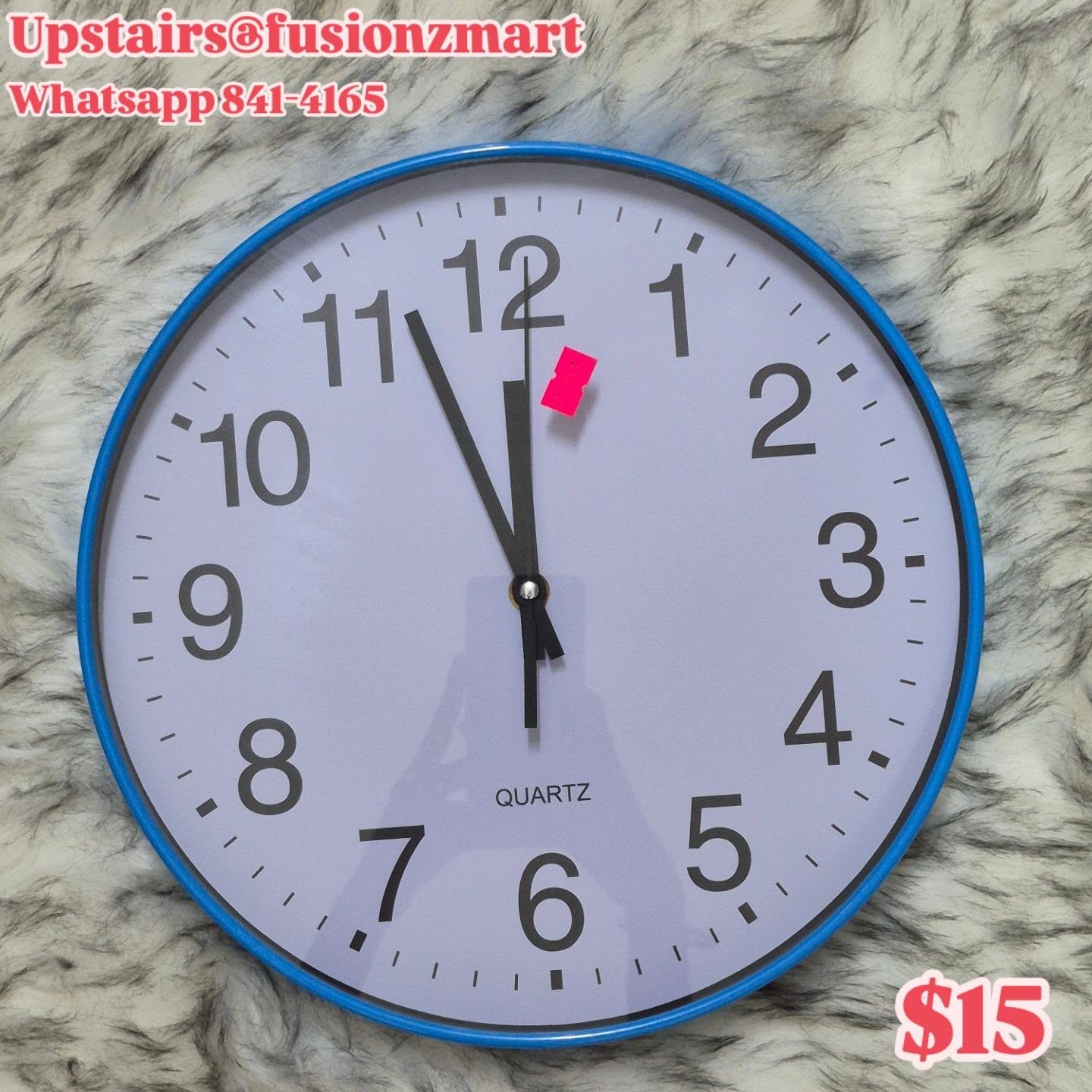 Wall Clocks – Variety Available from $20 at Fusionz Mart