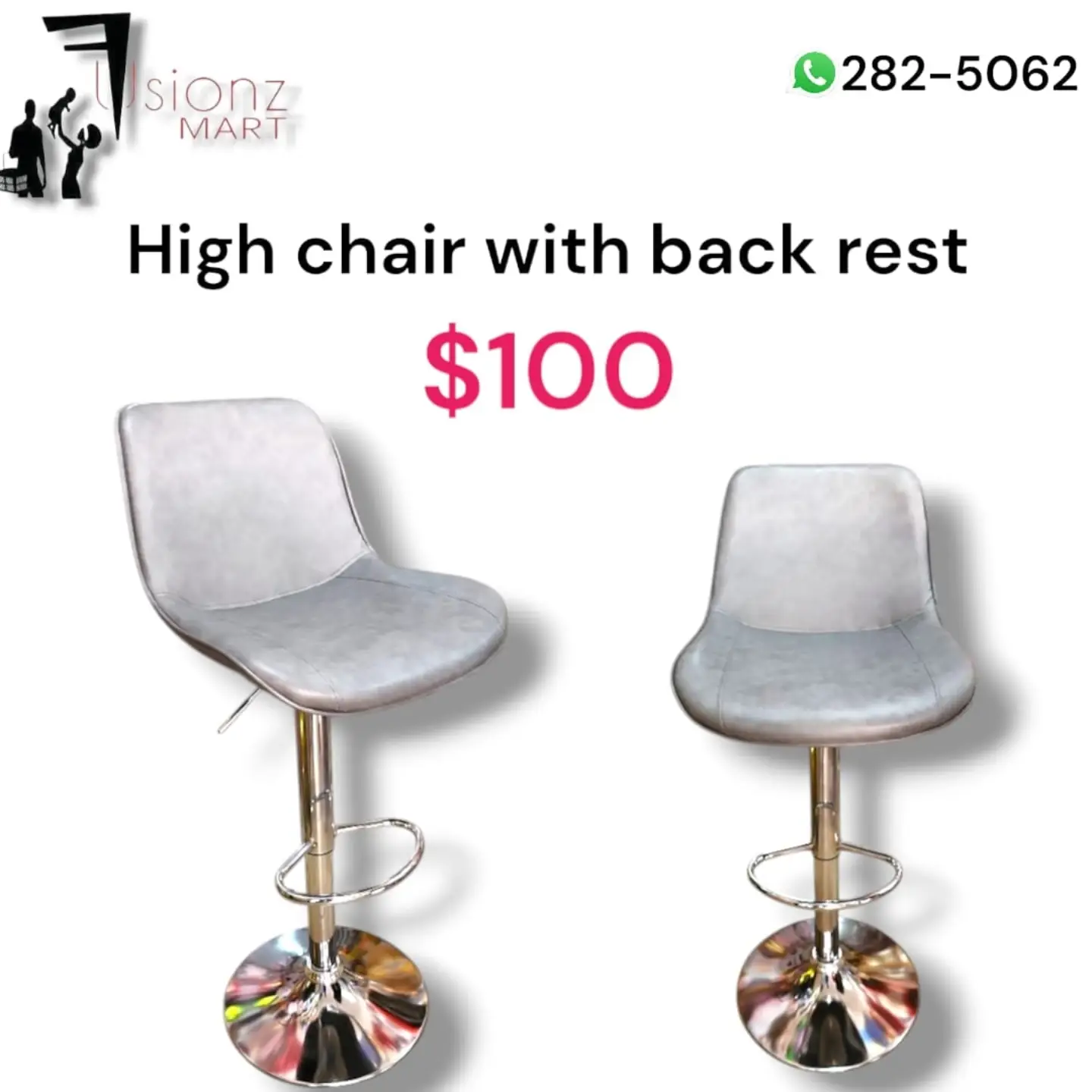 Bar Stools & Gaming Chairs Available at Fusionz Mart