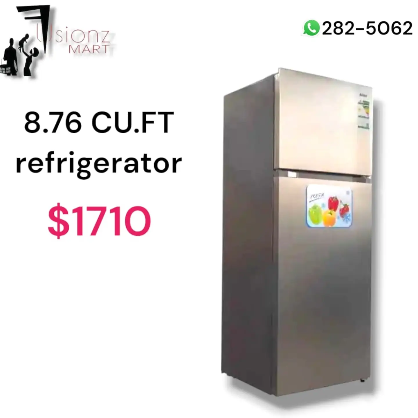 Refrigerators & Standing Steamer Available at Fusionz Mart