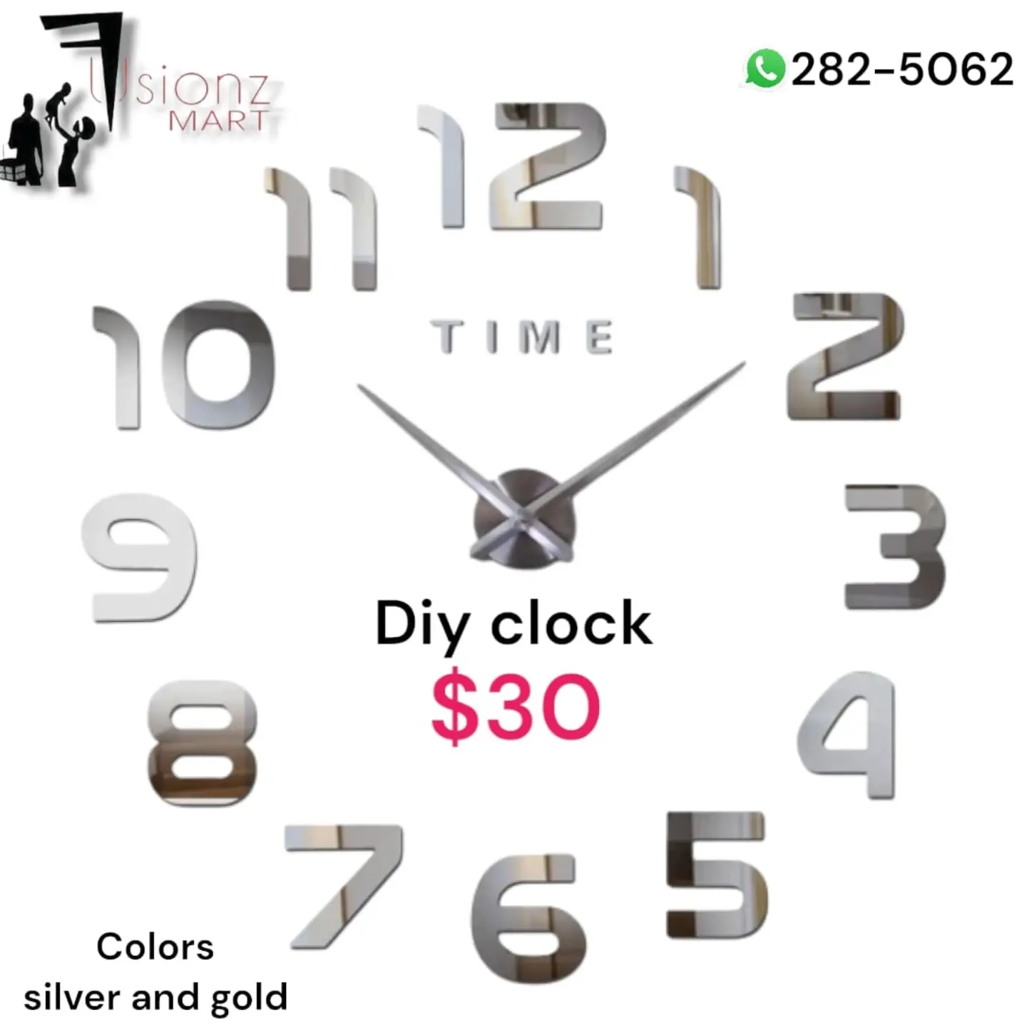 DIY Clocks Available at Fusionz Mart – From $20