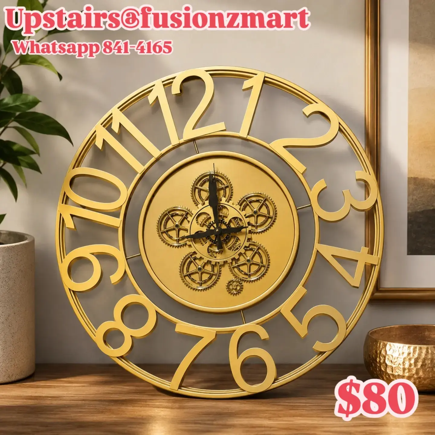 Variety of Wall Clocks Available at Fusionz Mart – From $45
