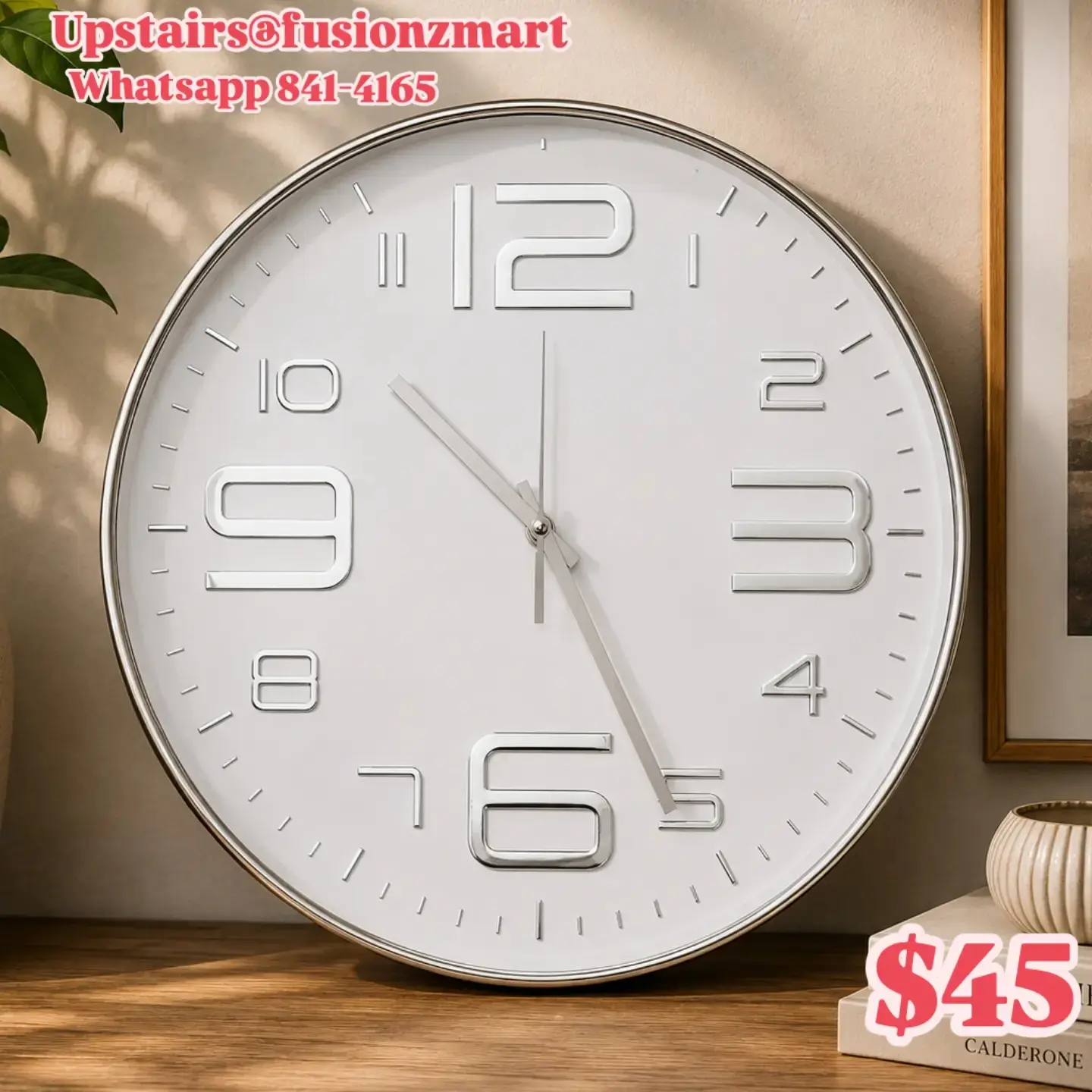Variety of Wall Clocks Available at Fusionz Mart – From $45