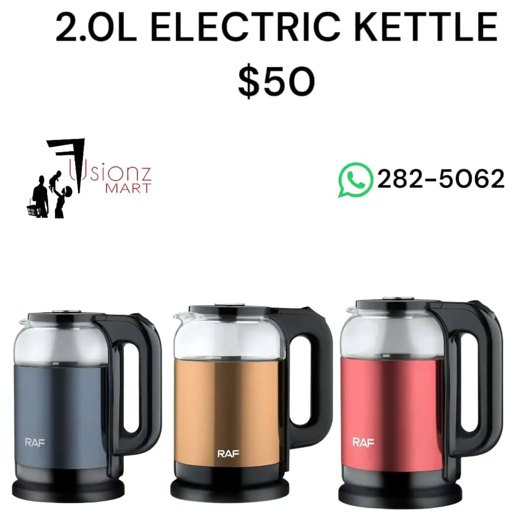 Electric Kettles Available at Fusionz Mart – From $35
