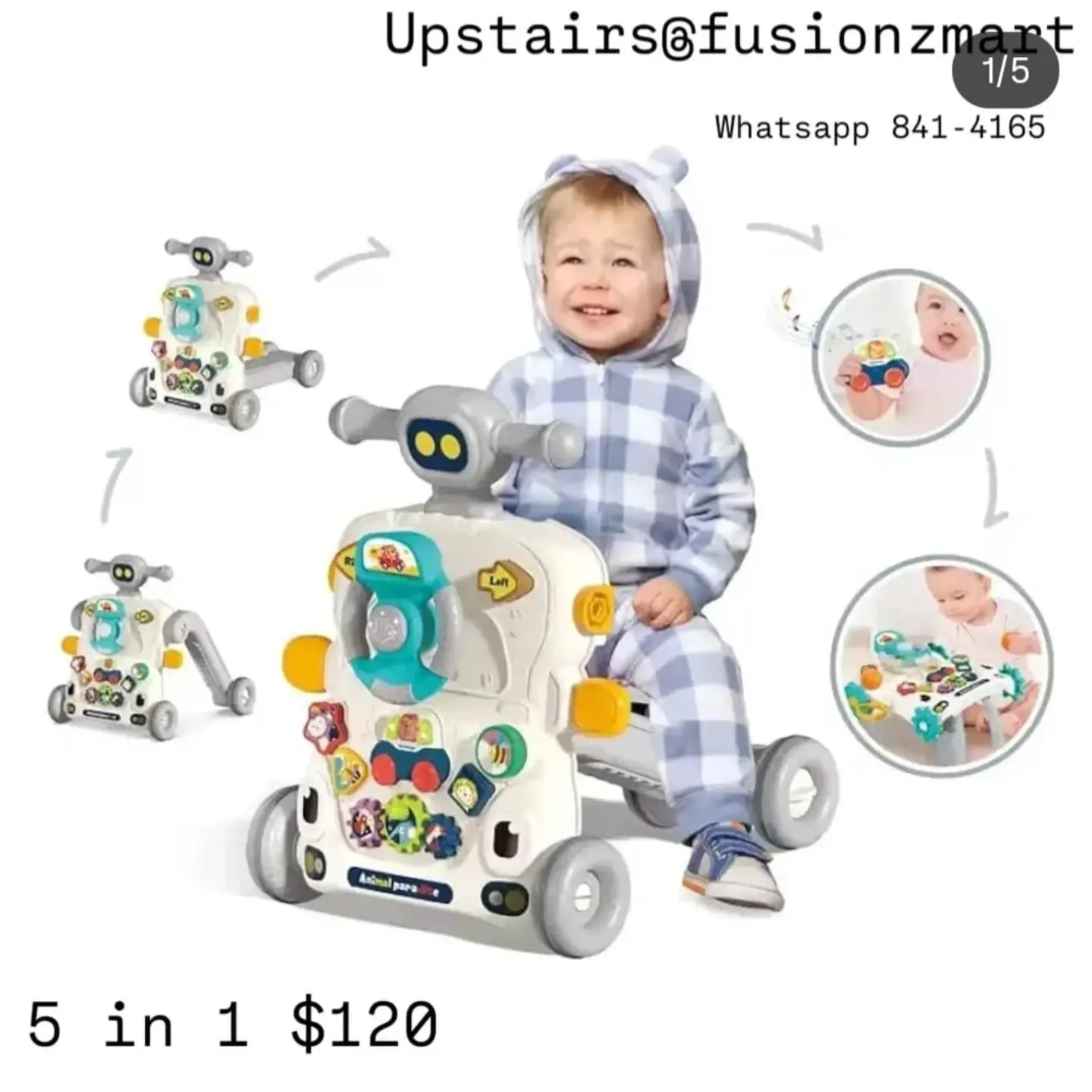 Kids' Standing Walkers & Ride-Alongs Available at Fusionz Mart