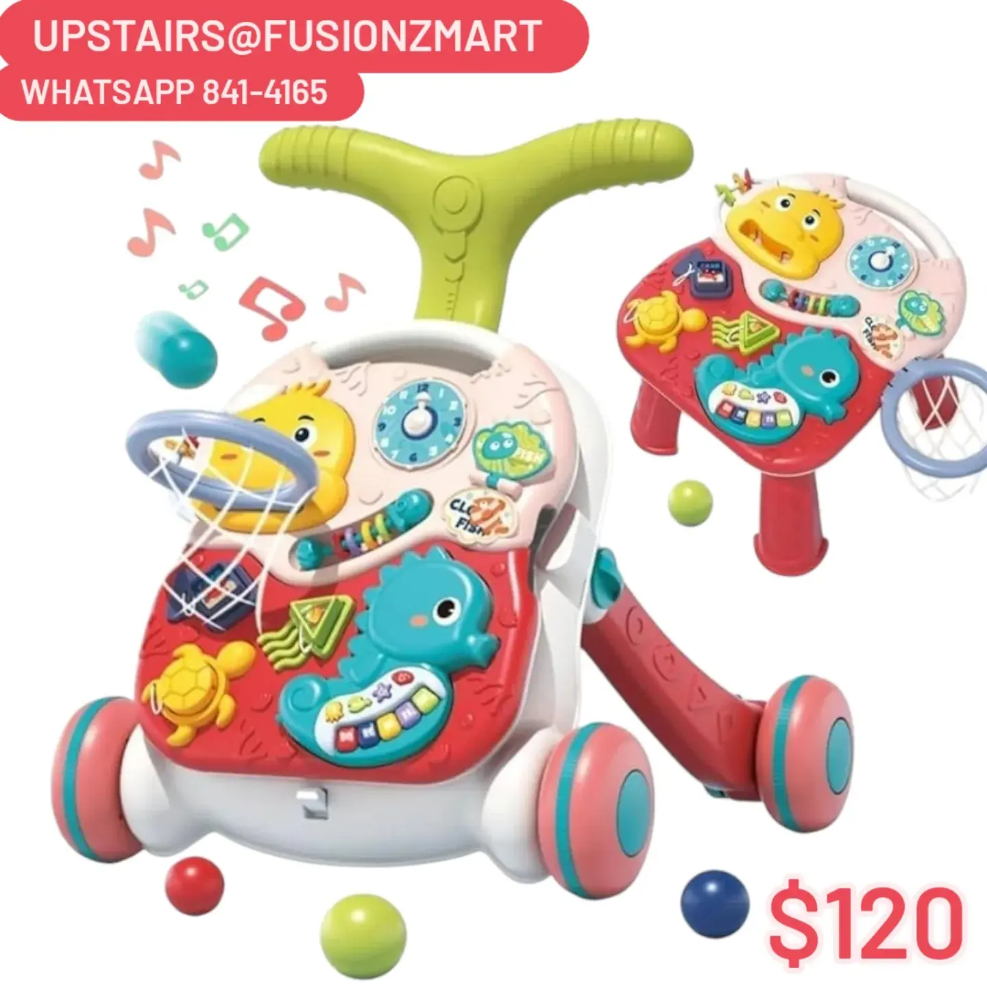 Kids' Standing Walkers & Ride-Alongs Available at Fusionz Mart