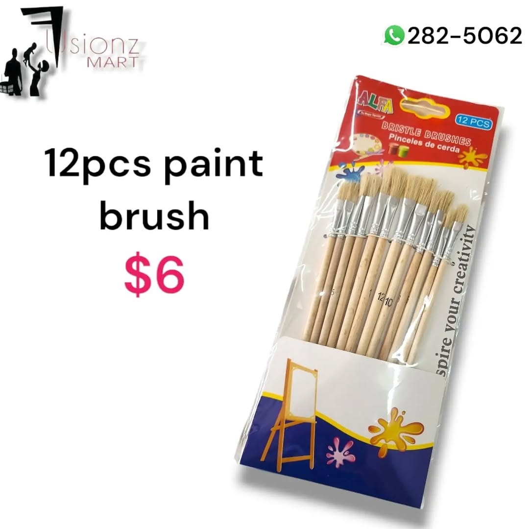 Back to School Supplies at Fusionz Mart – Jumbo Pencils $6, Paint Brushes from $8