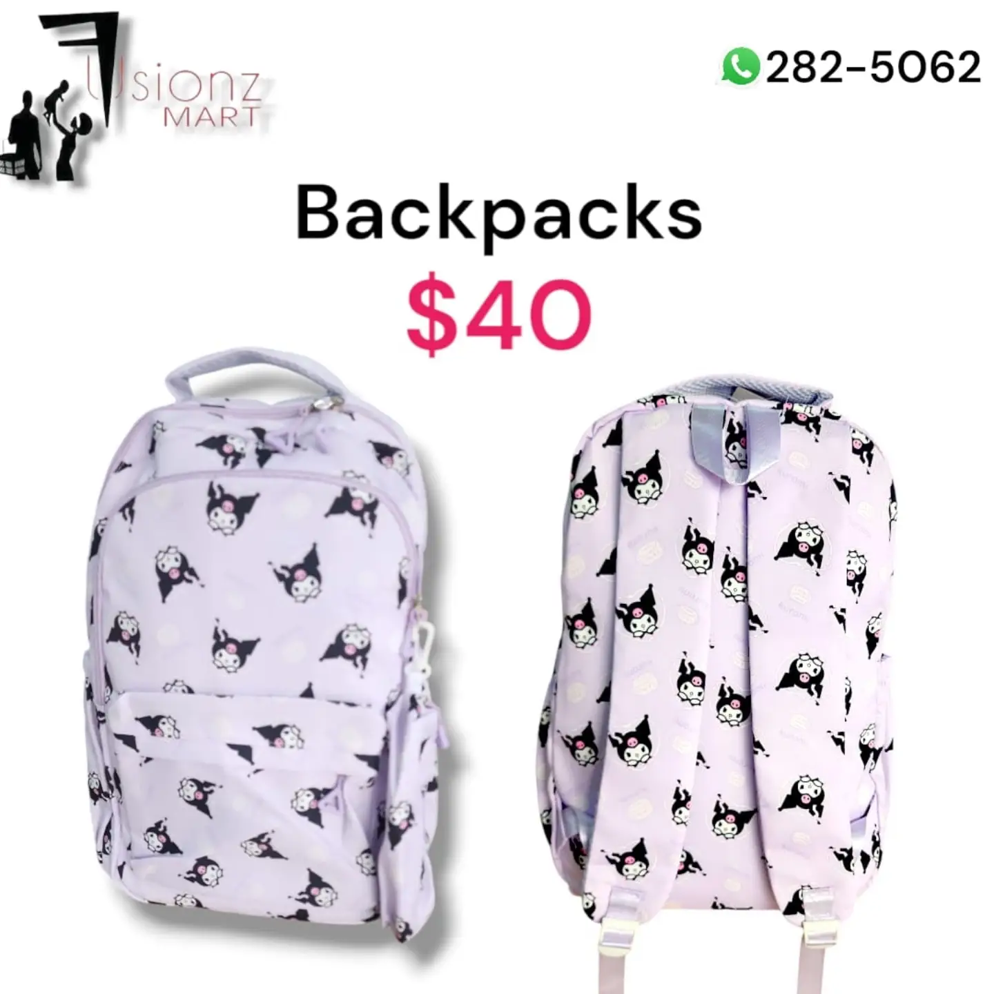 Backpacks from $40 at Fusionz Mart