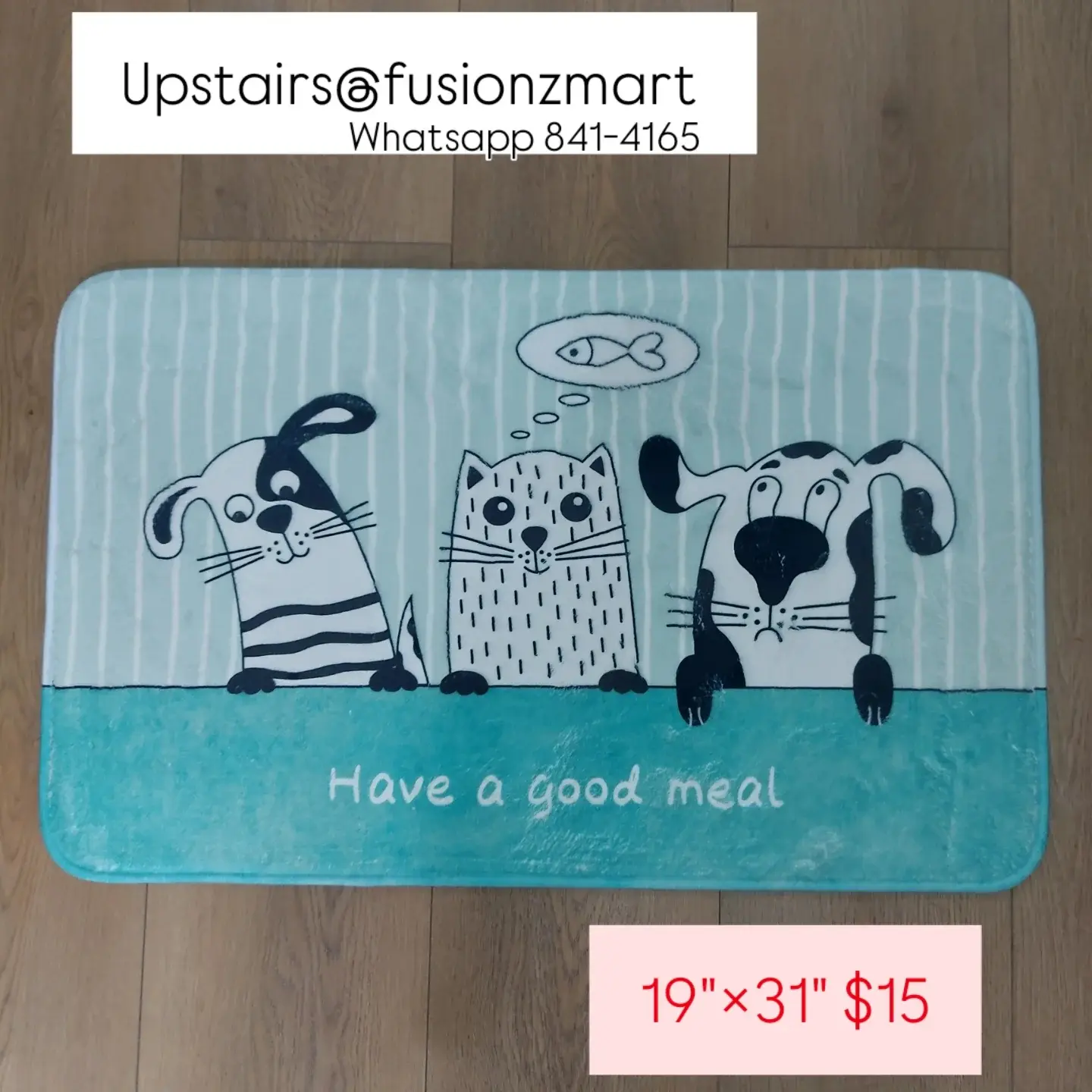 Decorative Mats Available at Fusionz Mart – $15 Each