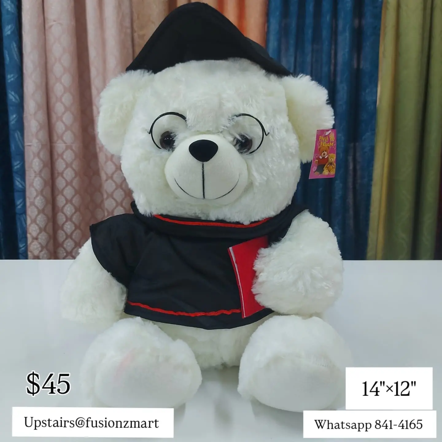 Plushies Available at Fusionz Mart – Penguin $50, Teddy Bear $45, Tiger $65