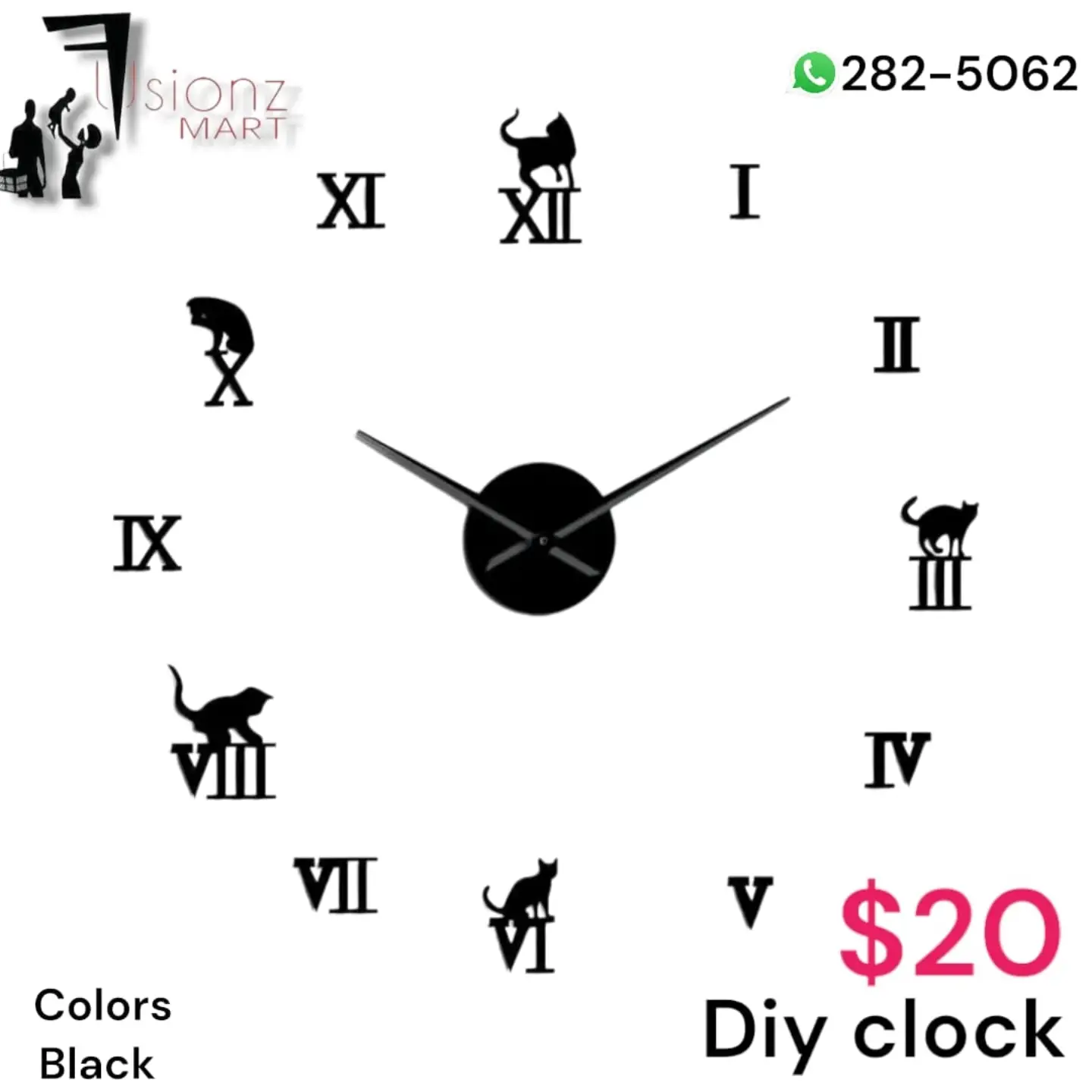 DIY Wall Clocks – $20 Each at Fusionz Mart
