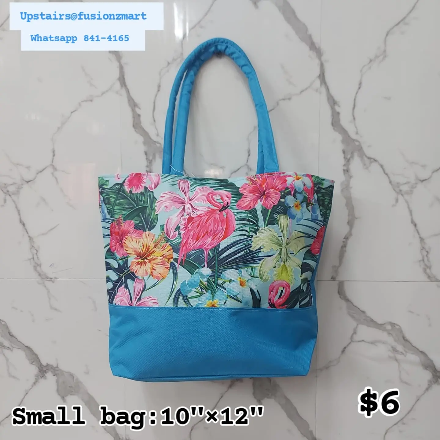 Tropical Flamingo Tote Bags – $6 Each at Fusionz Mart