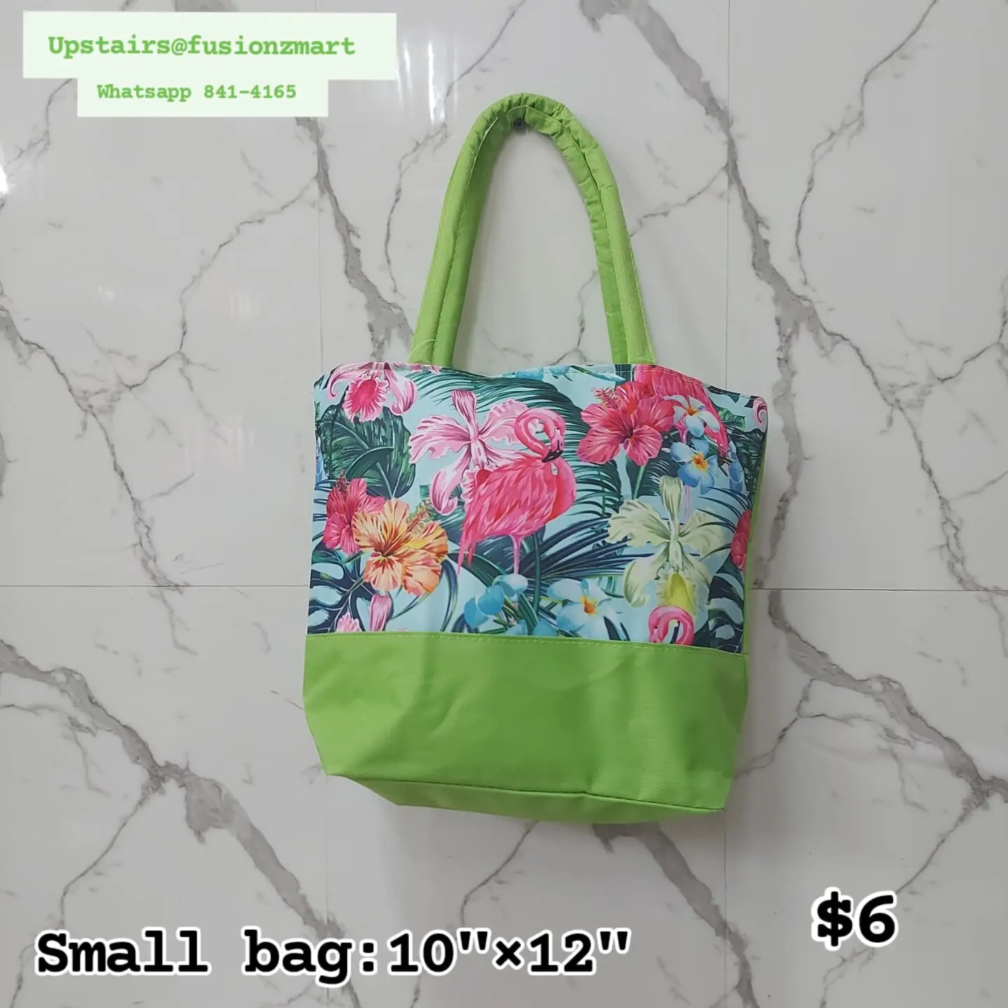 Tropical Flamingo Tote Bags – $6 Each at Fusionz Mart