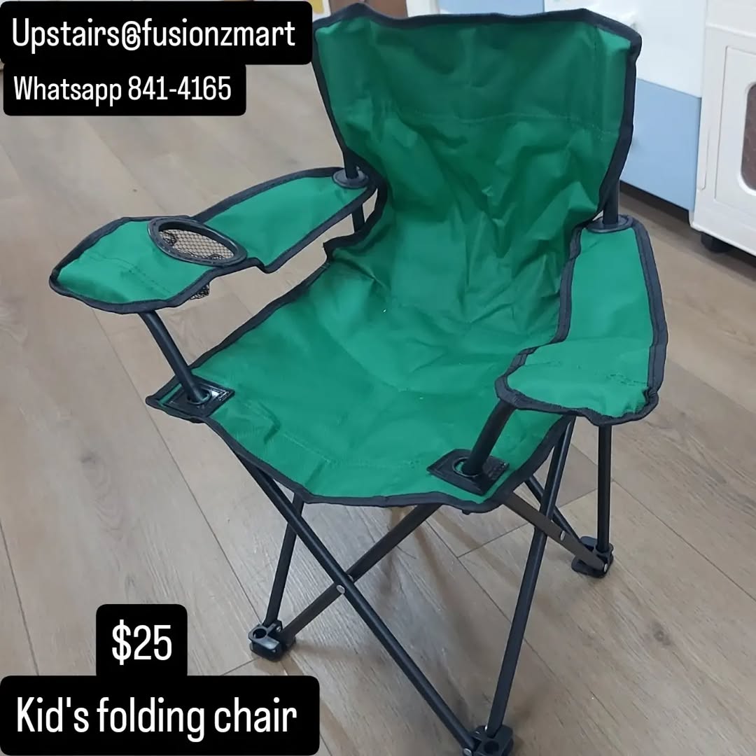 Kid's Folding Chairs – $25 at Fusionz Mart