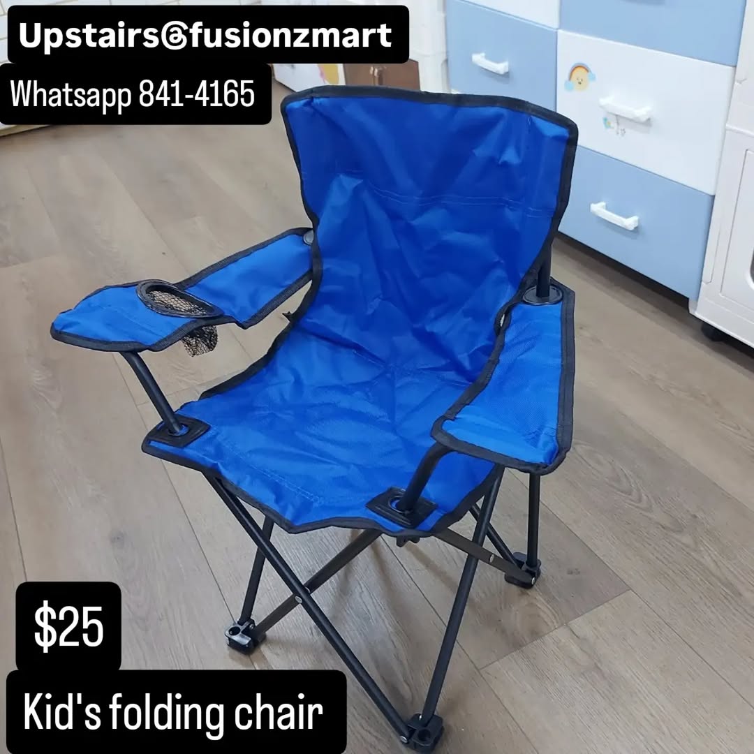 Kid's Folding Chairs – $25 at Fusionz Mart