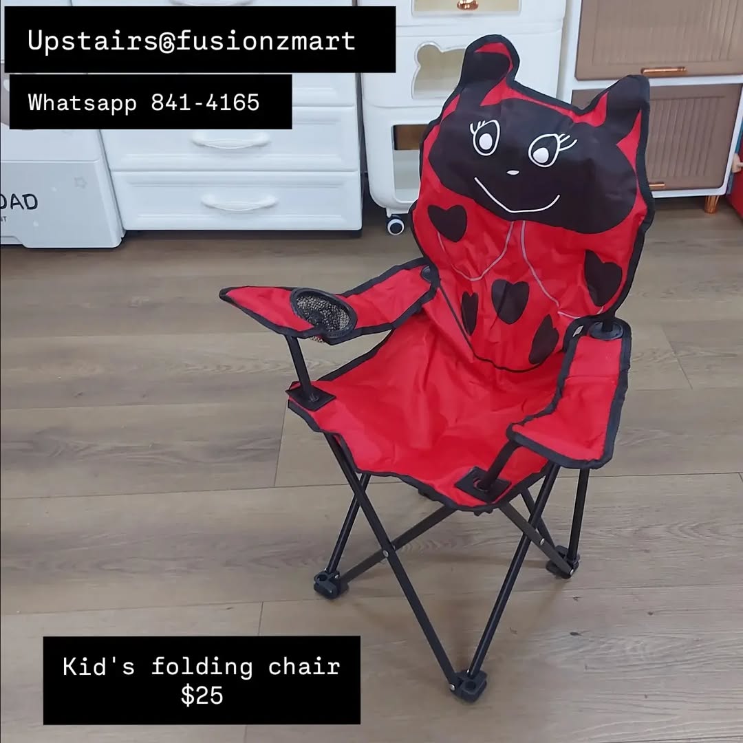 Kid's Folding Chairs – $25 at Fusionz Mart