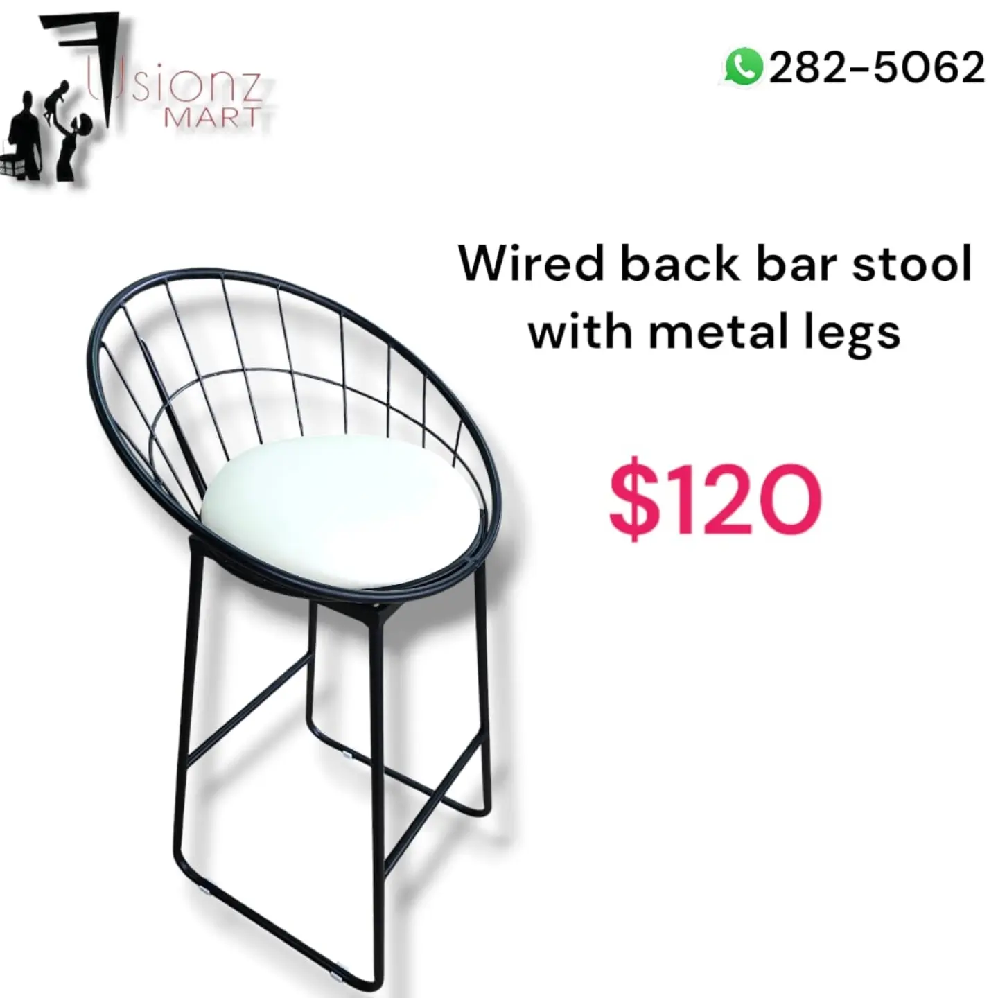 Bar Stools Available at Fusionz Mart – From $120