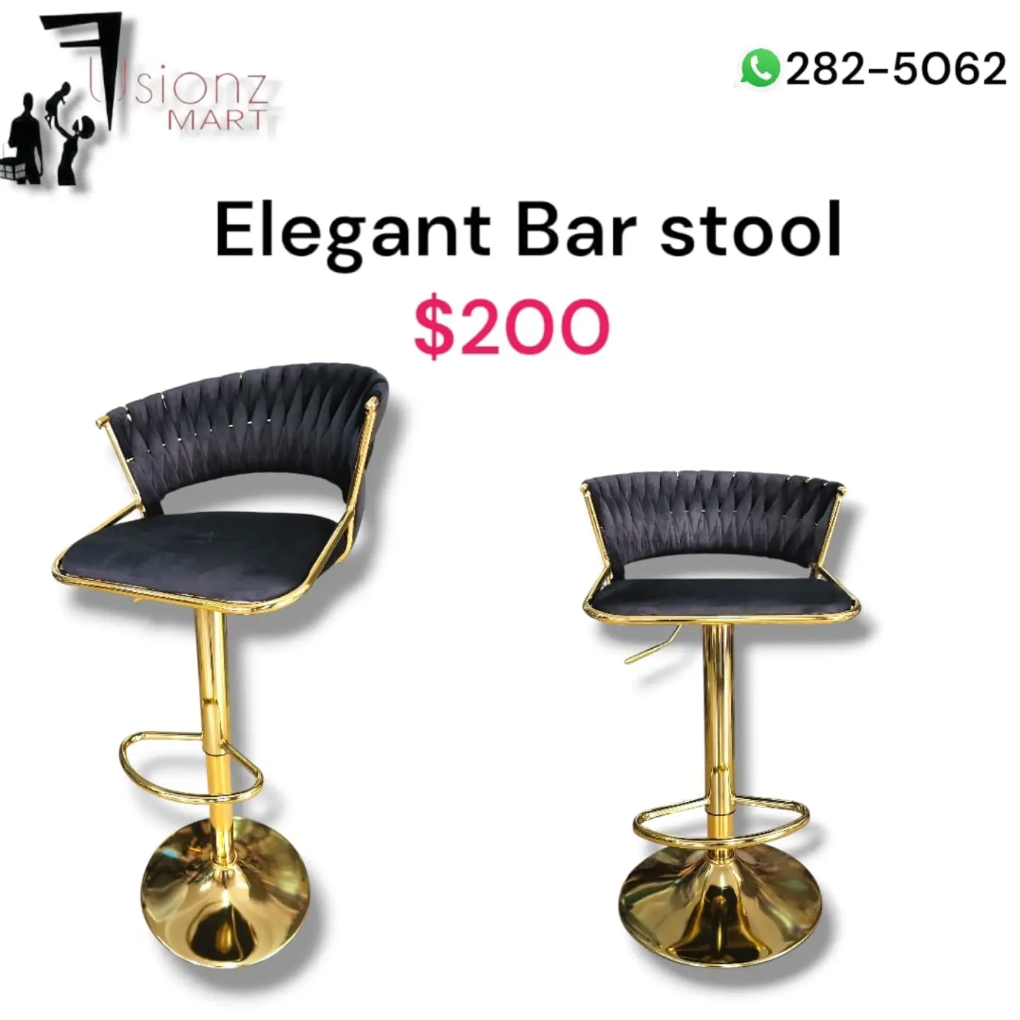 Bar Stools Available at Fusionz Mart – From $120