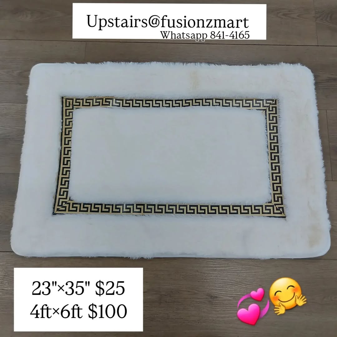 Fur Mats Available at Fusionz Mart – Two Sizes from $25