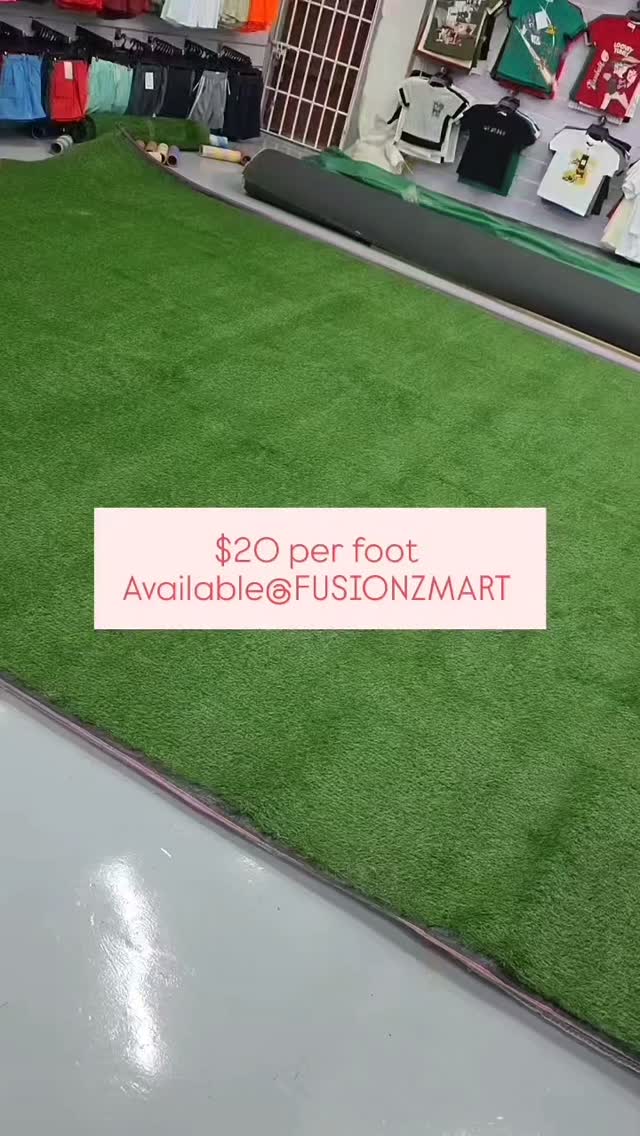 Artificial Grass – $20 Per Foot at Fusionz Mart