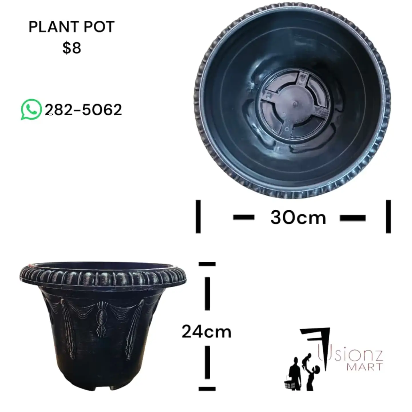 Plant Pots Available at Fusionz Mart – From $5