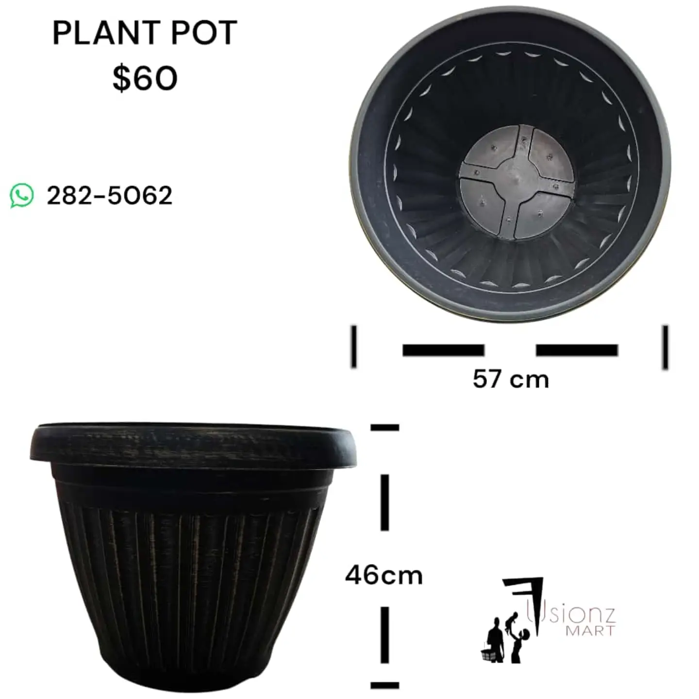 Plant Pots Available at Fusionz Mart – From $5