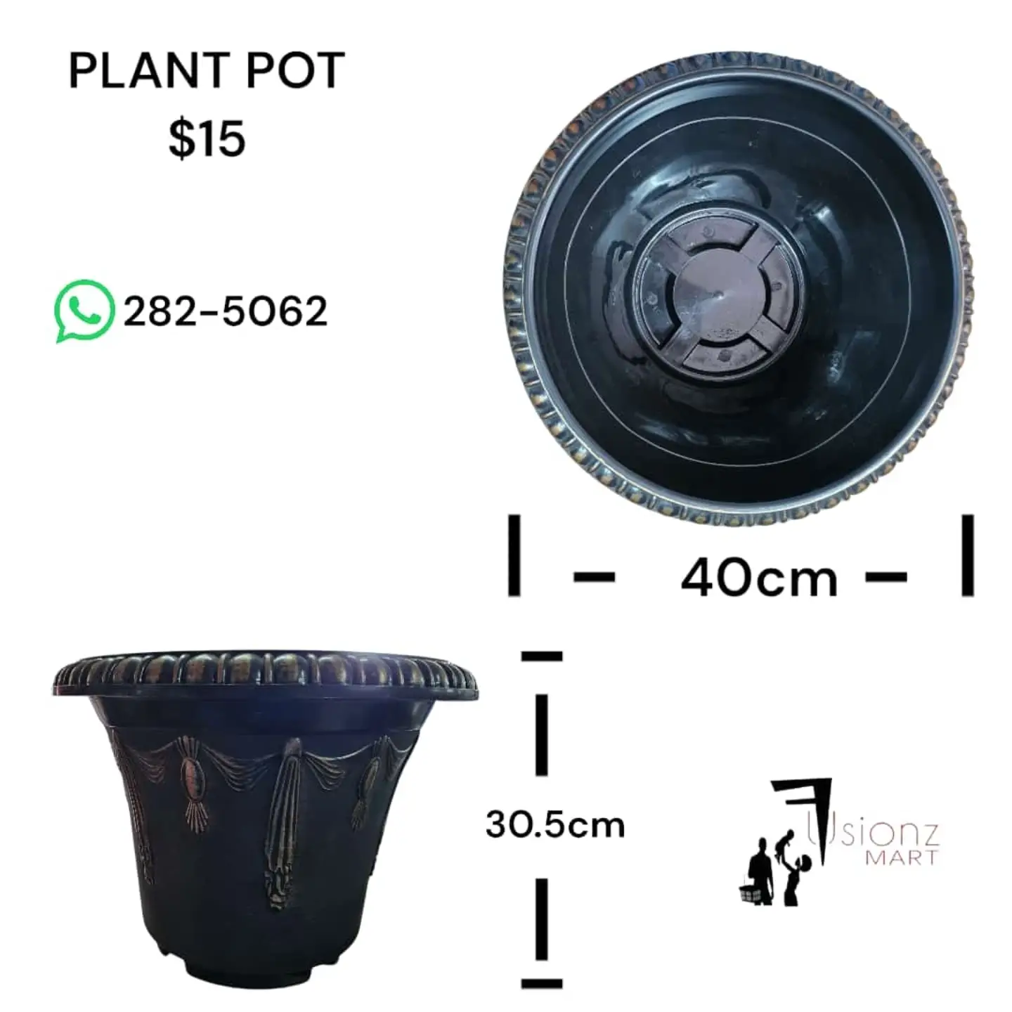 Plant Pots Available at Fusionz Mart – From $5