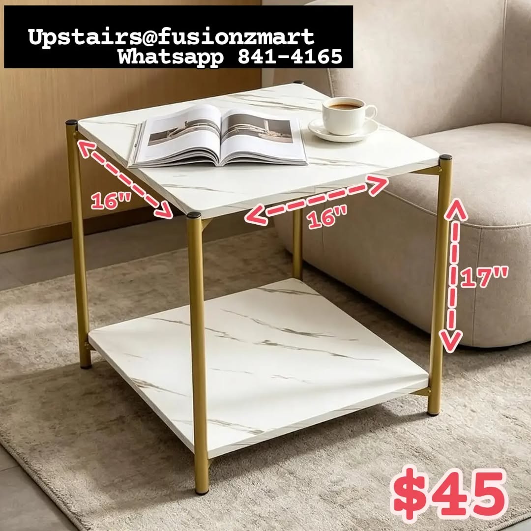 Fusionz Mart Upstairs – Bedside Tables from $45 & Vanity Dressing Table $260
