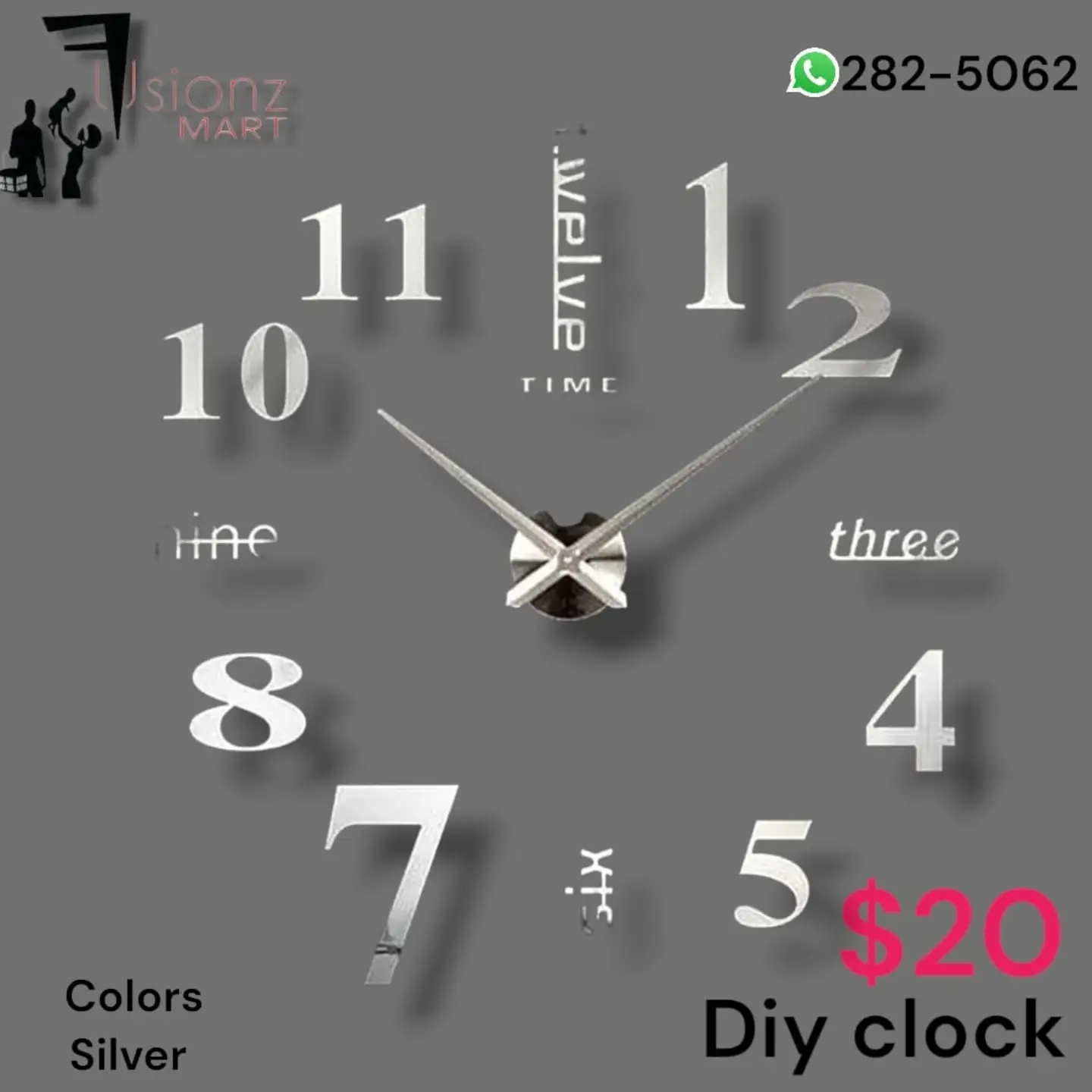 DIY Clocks from $20 – New Arrivals at Fusionz Mart