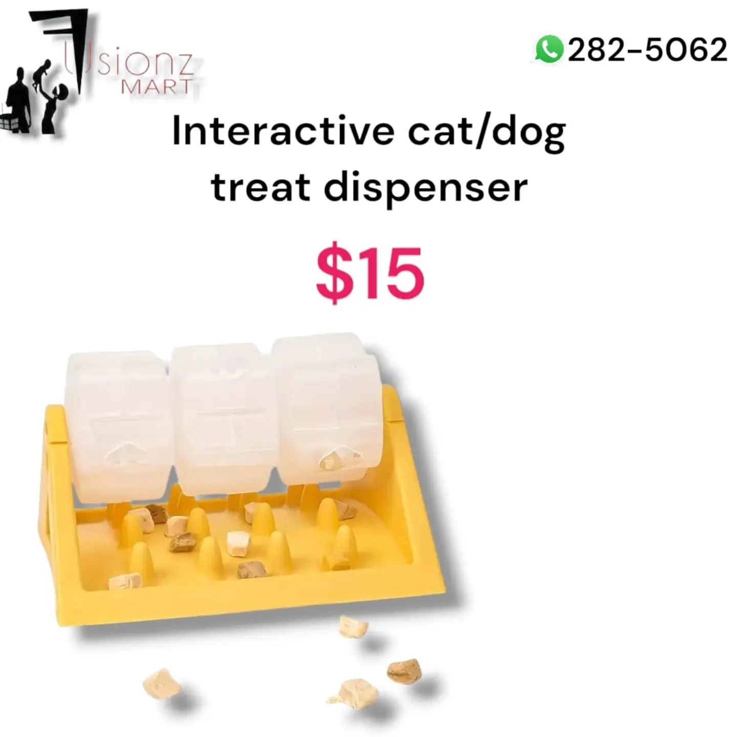 Pet Items Available at Fusionz Mart – Interactive Dispensers, Chew Toys & More