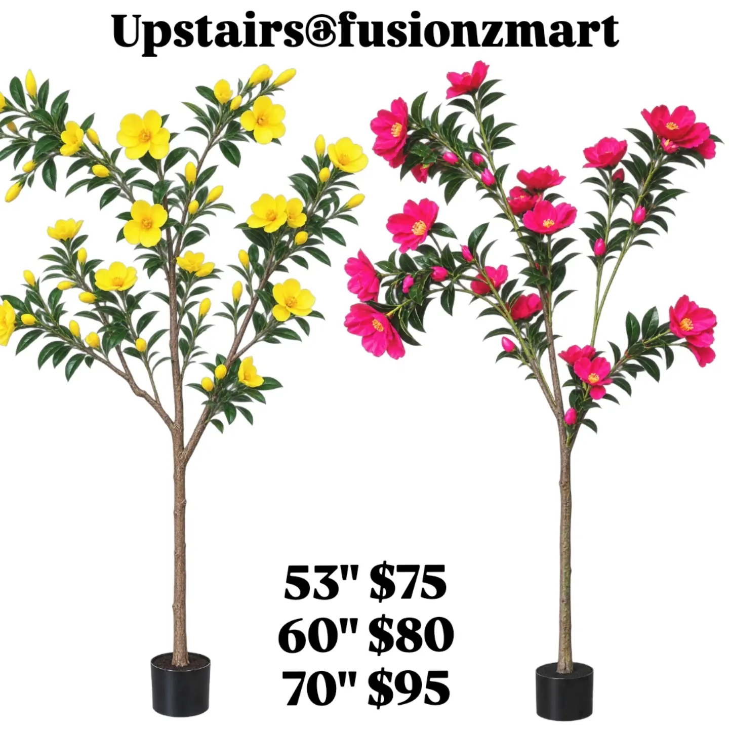 Artificial Plants & Flowers Available at Fusionz Mart