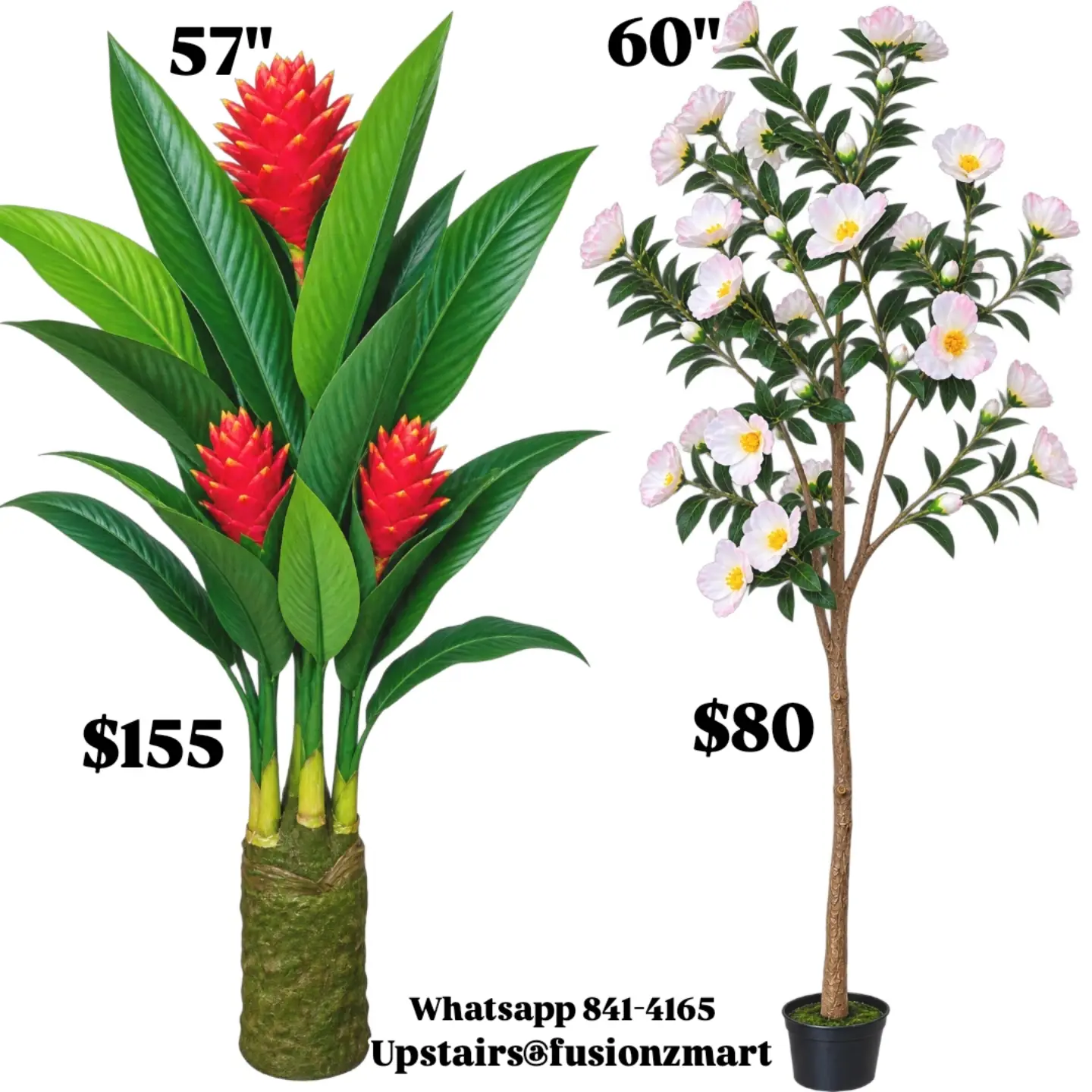 Artificial Plants & Flowers Available at Fusionz Mart
