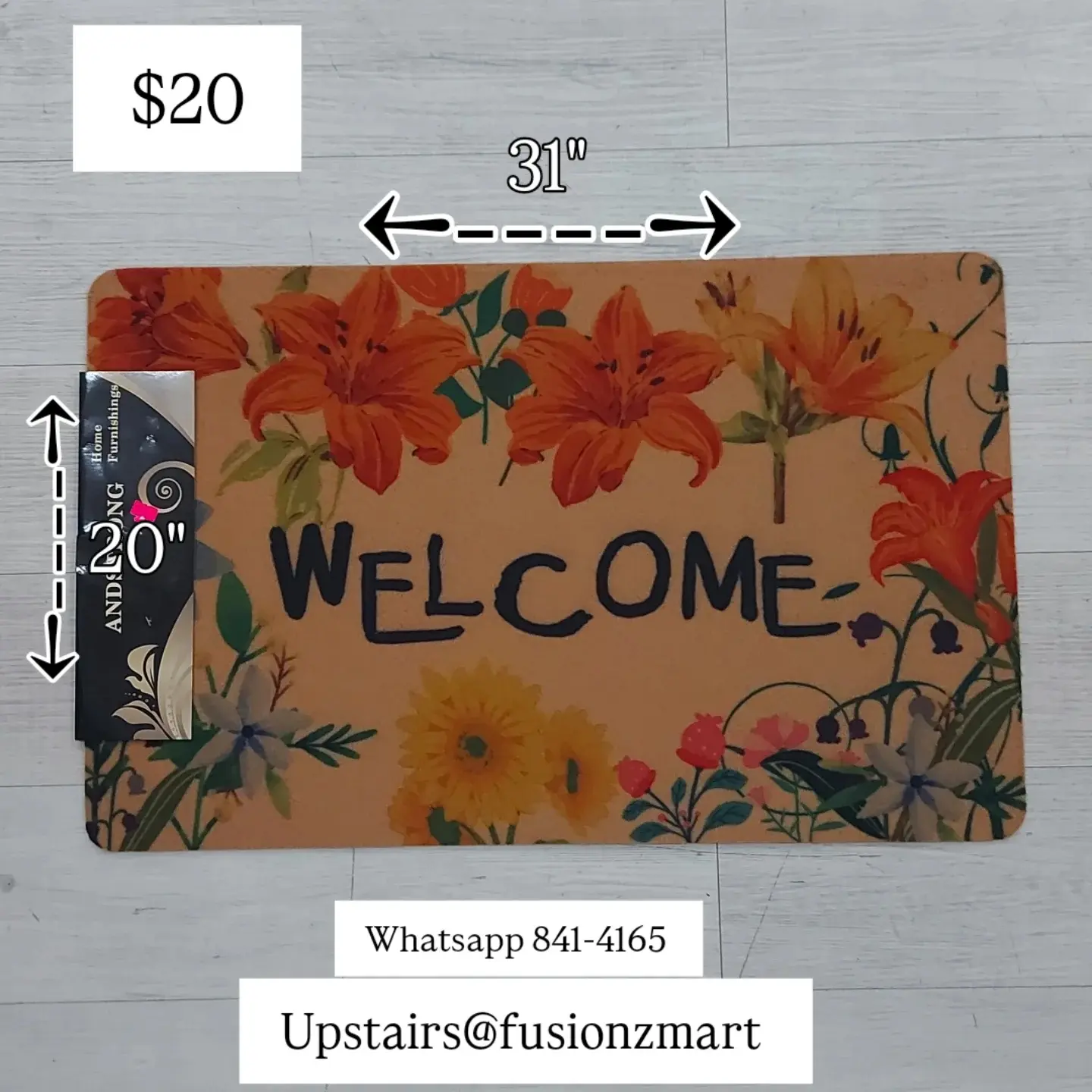 Door Mats Available at $10 – Fusionz Mart