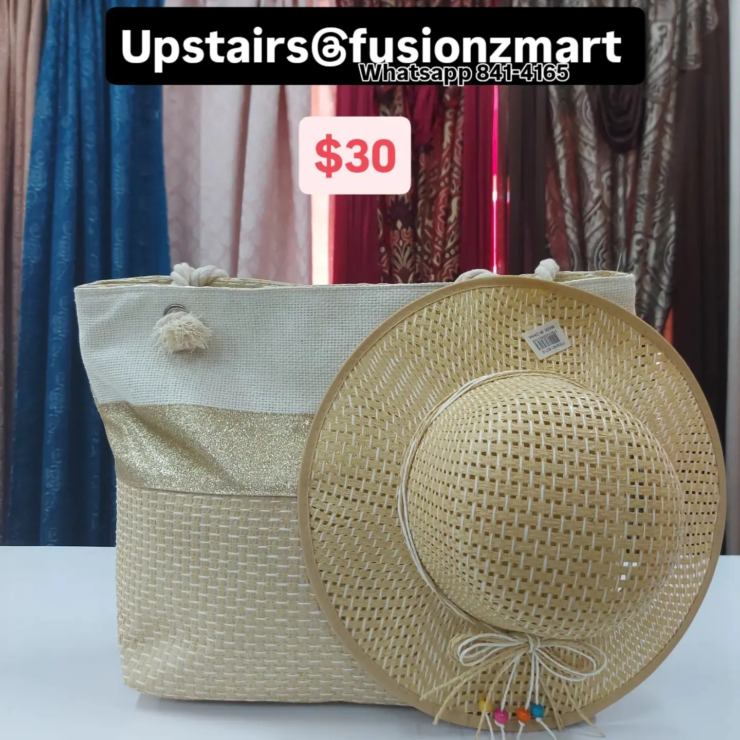Beach Bags from $20 at Fusionz Mart