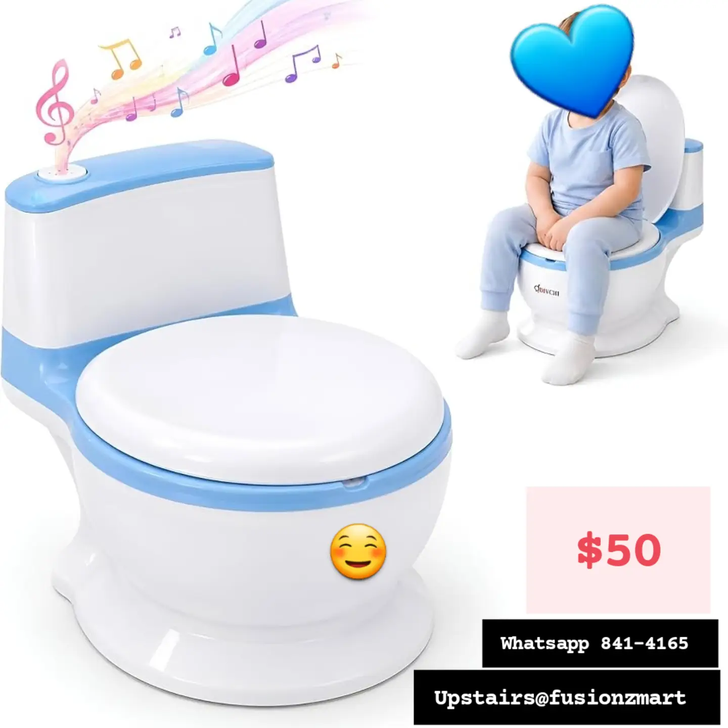 Kids' Potties Now Available at Fusionz Mart – From $50
