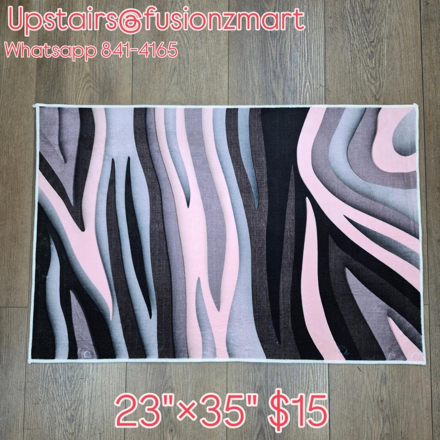 Floor Mats Available – 23"×35" for $15 at Fusionz Mart