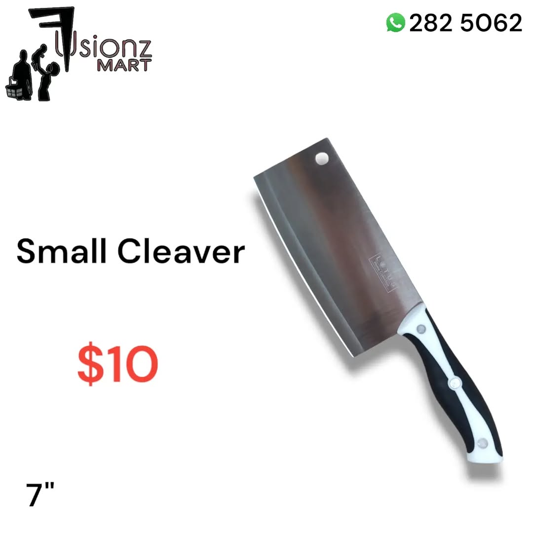 Small Cleavers from $10 at Fusionz Mart