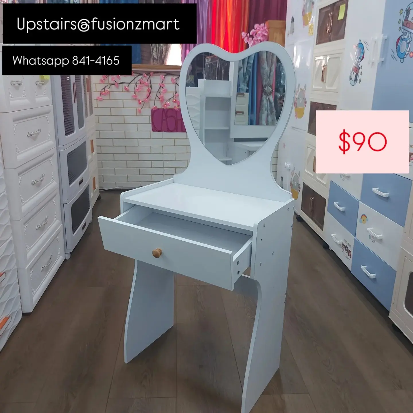 New Arrivals: Vanity Dressing Tables at Fusionz Mart Upstairs