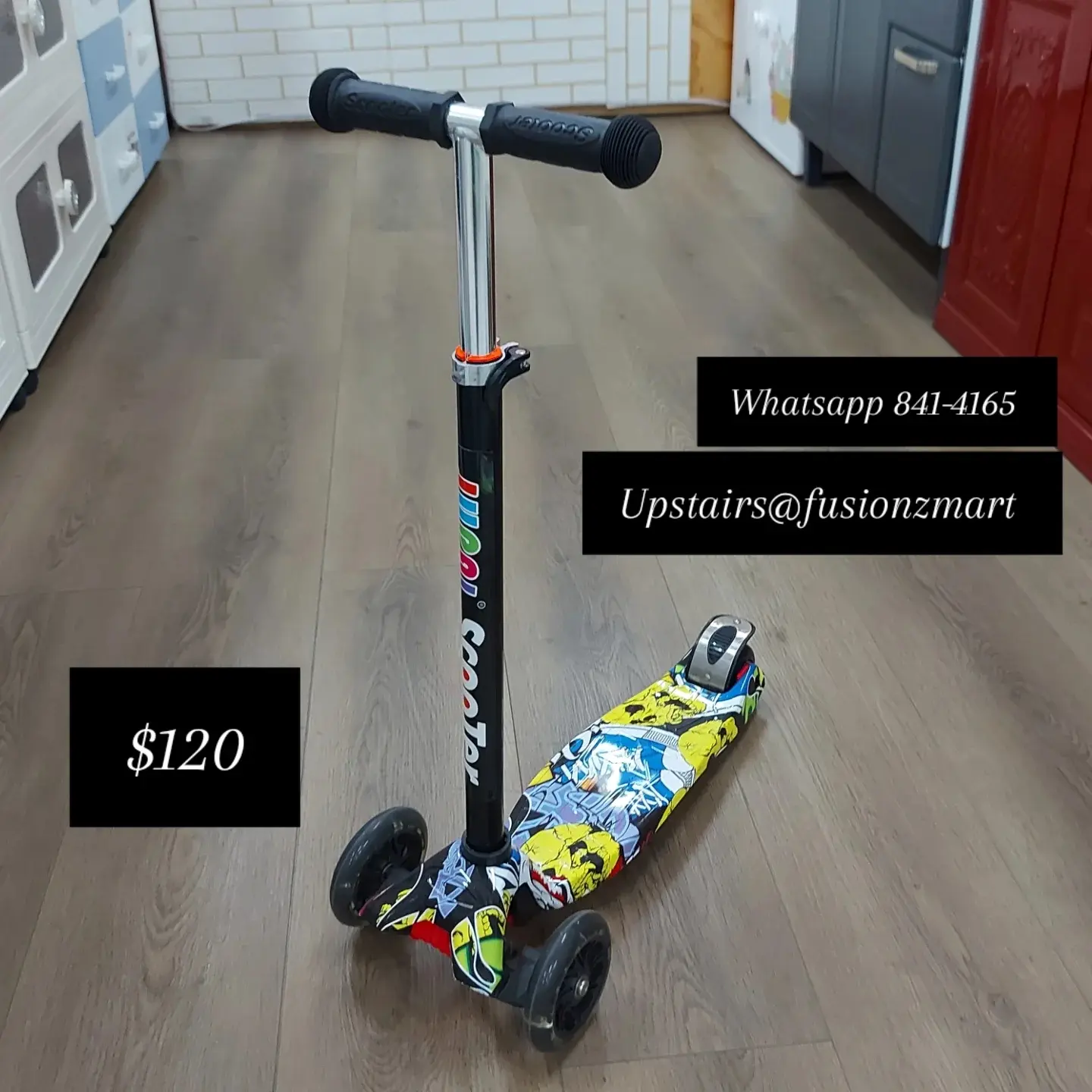 Kids Scooters Available at Fusionz Mart – Multiple Models & Prices
