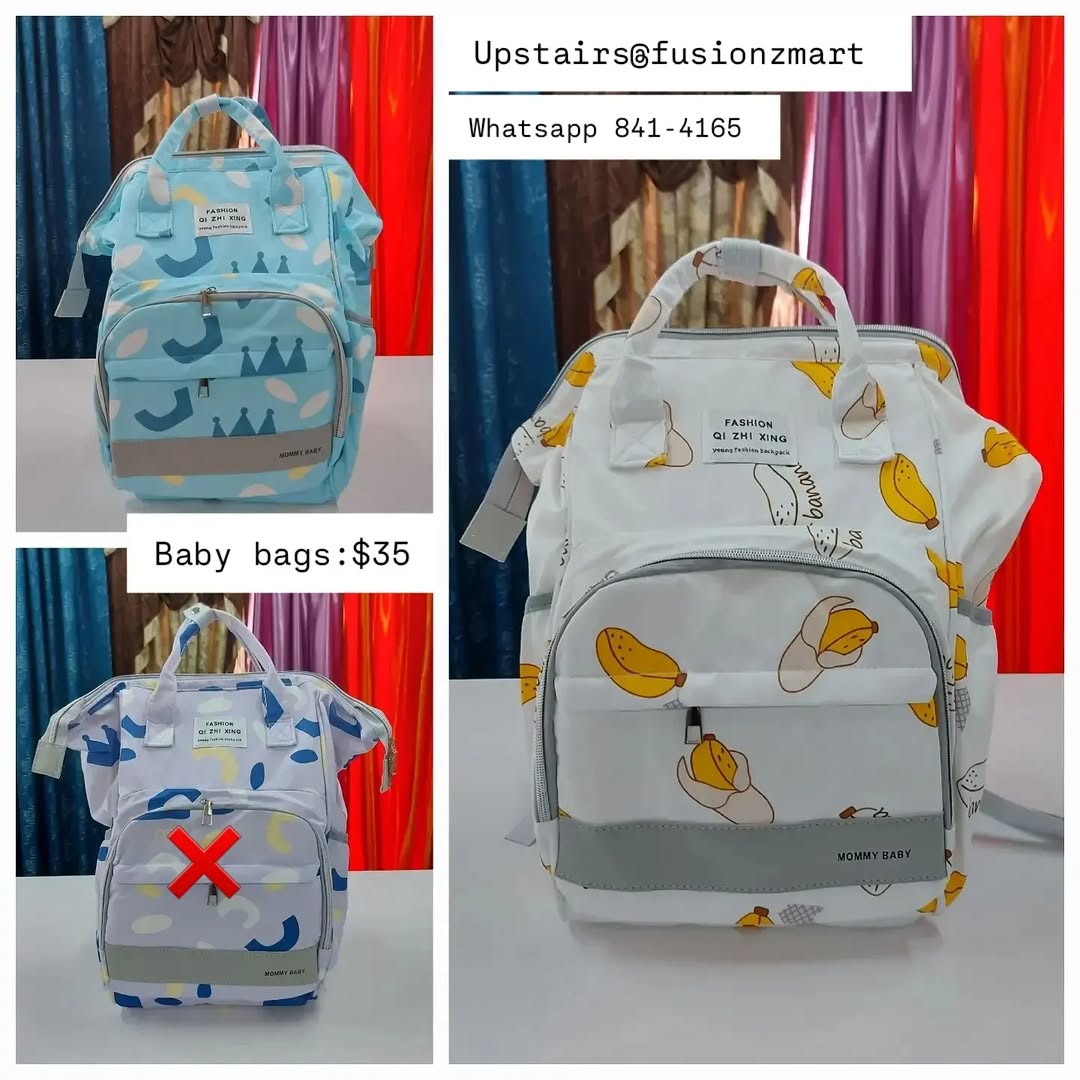 Baby Bags Clearance – Was $110, Now $45 at Fusionz Mart