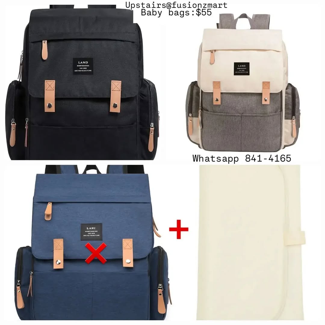 Baby Bags Clearance – Was $110, Now $45 at Fusionz Mart