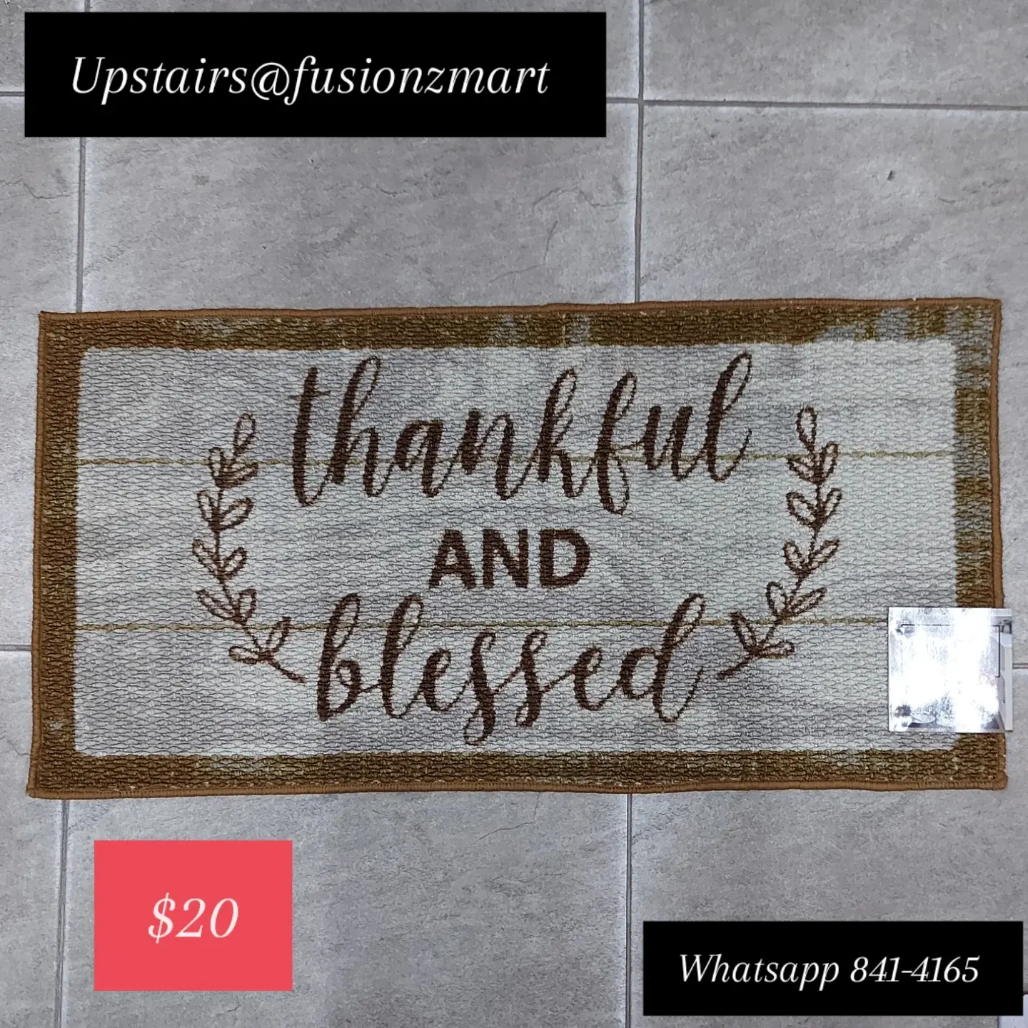 Kitchen Mat Sets & Single Mats – From $15 at Fusionz Mart