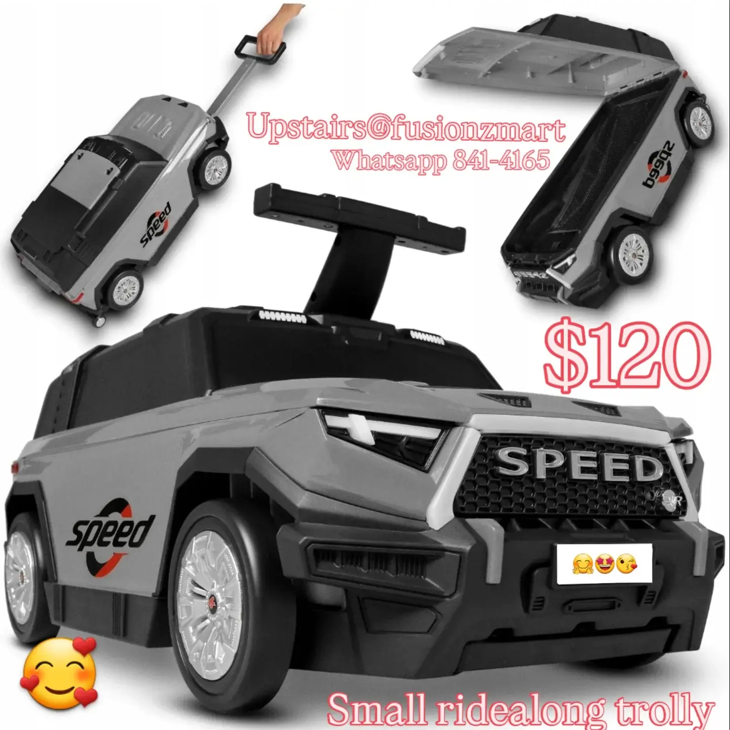Kids' Ridealongs Available – $150 at Fusionz Mart