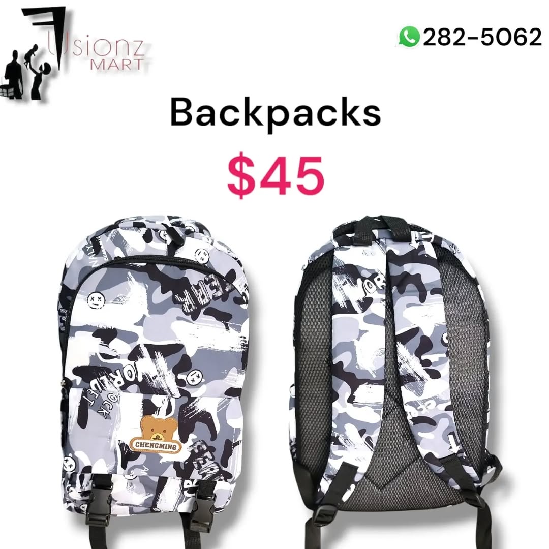Backpacks at $50 – Fusionz Mart